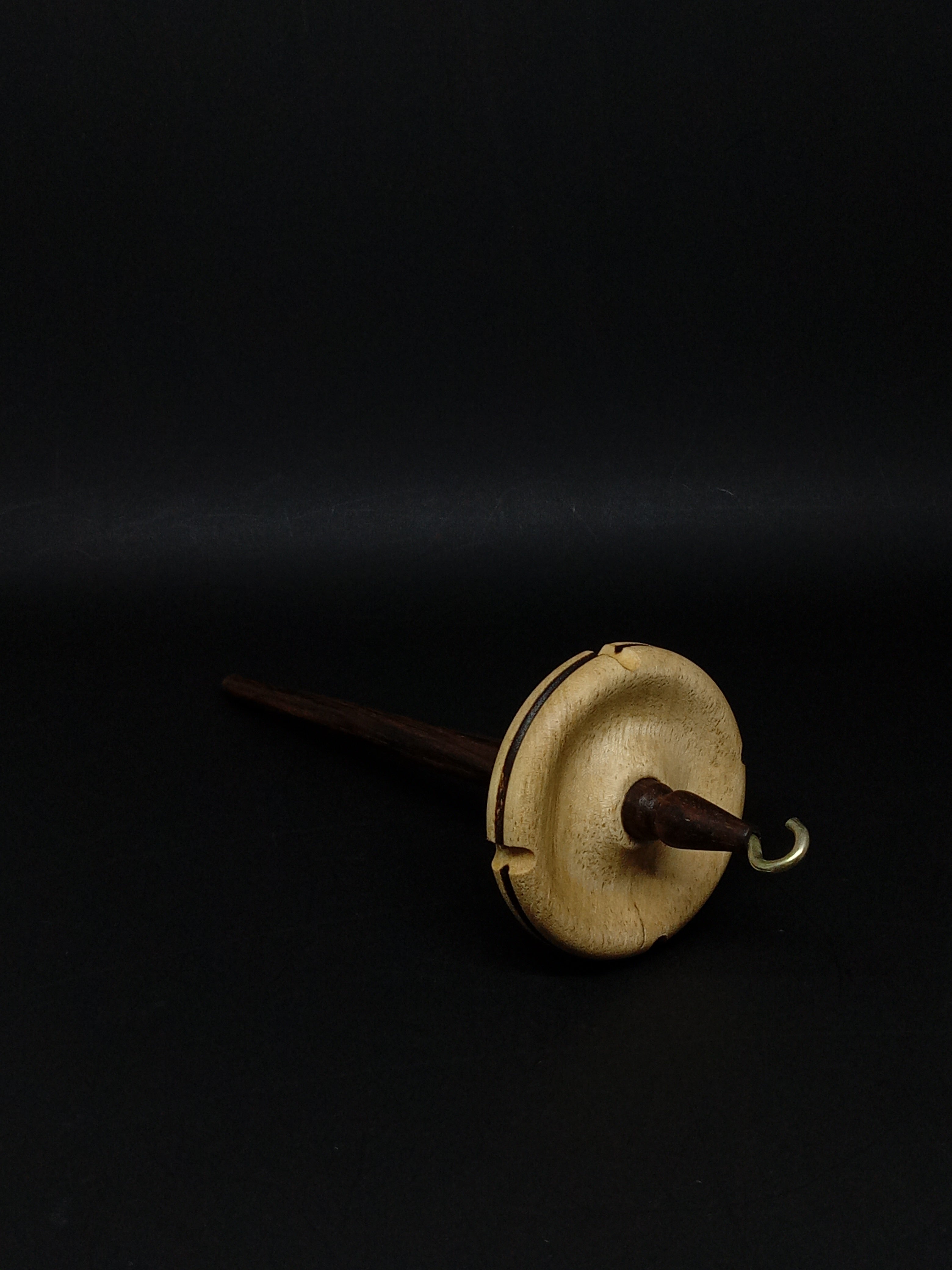 CUTBLAJAT Turkish Drop Spindle 8-Inch Walnut Wool Spinning Wheel for Yarn  Making