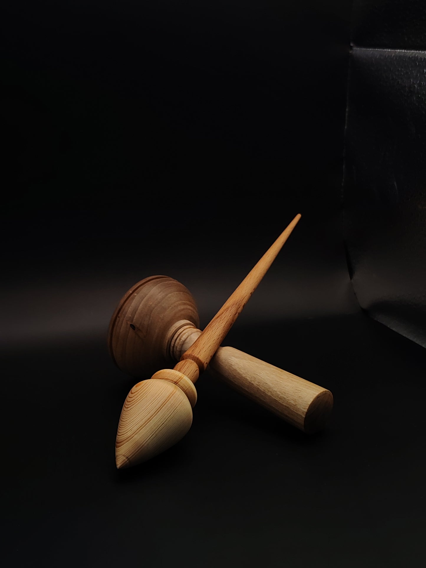 The Larch & Beech Weaver's Spindle: A Natural Crafting Tool