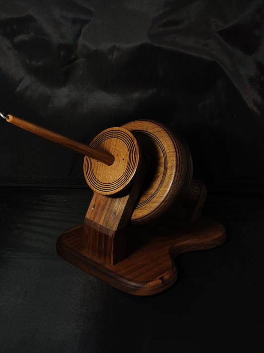 Walnut Kick Spindle – Removable Spindle & Bearing System