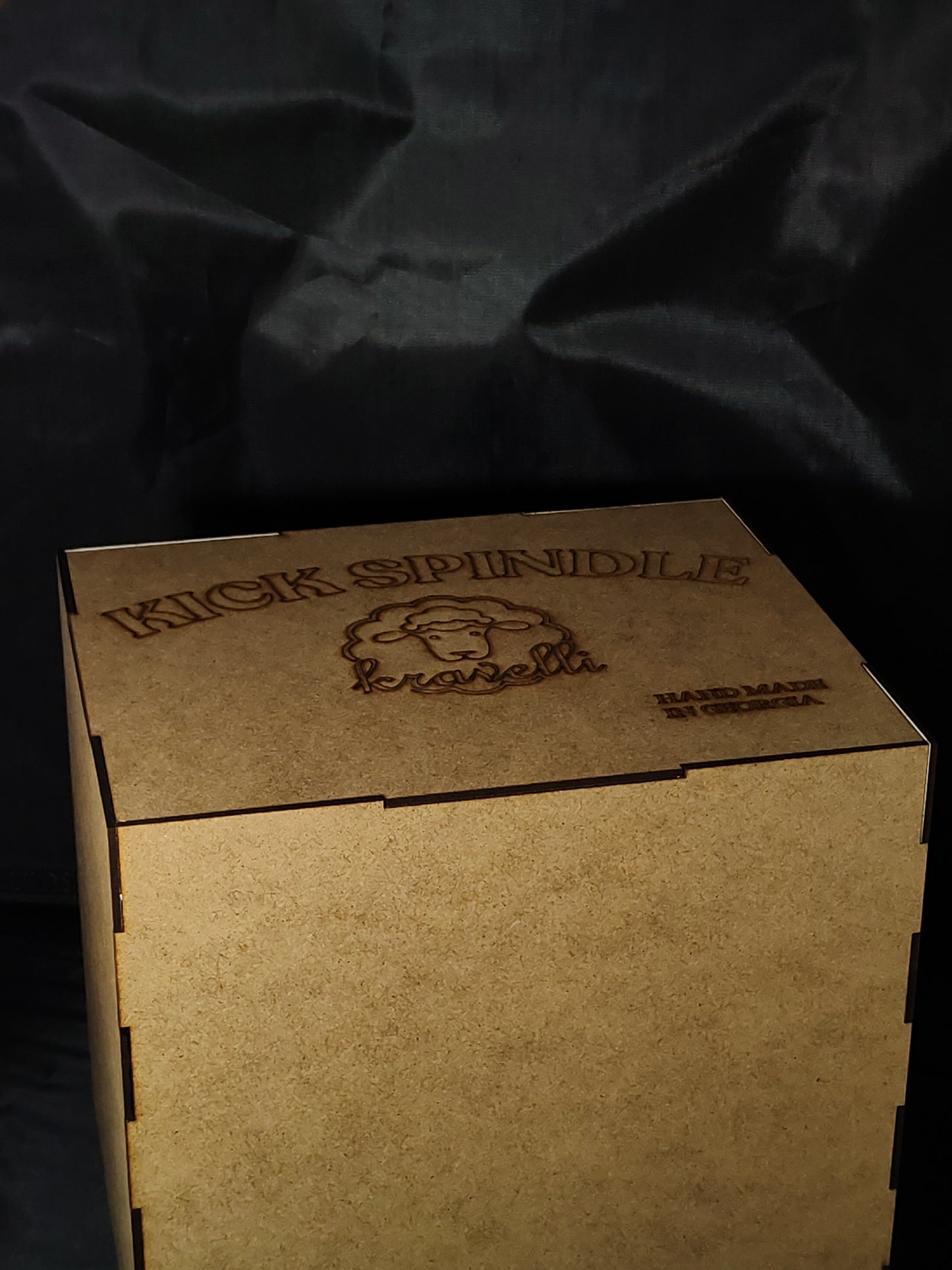 Walnut Kick Spindle – Removable Spindle & Bearing System