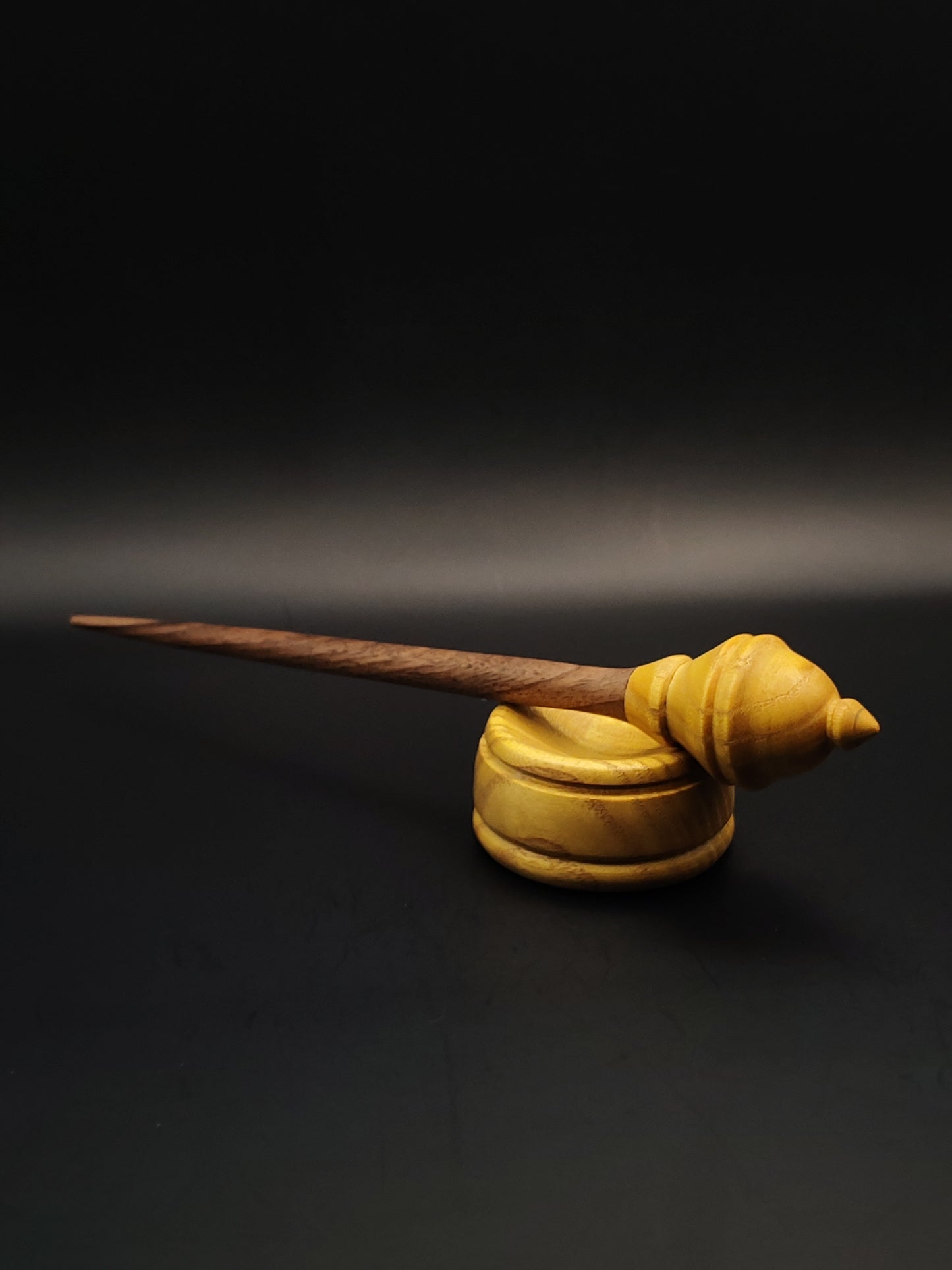 Support Spindle Set: Mulberry & Walnut (22.5 cm / 8.86 inches, 19 g / 0.67 oz) with Mulberry Support Bowl