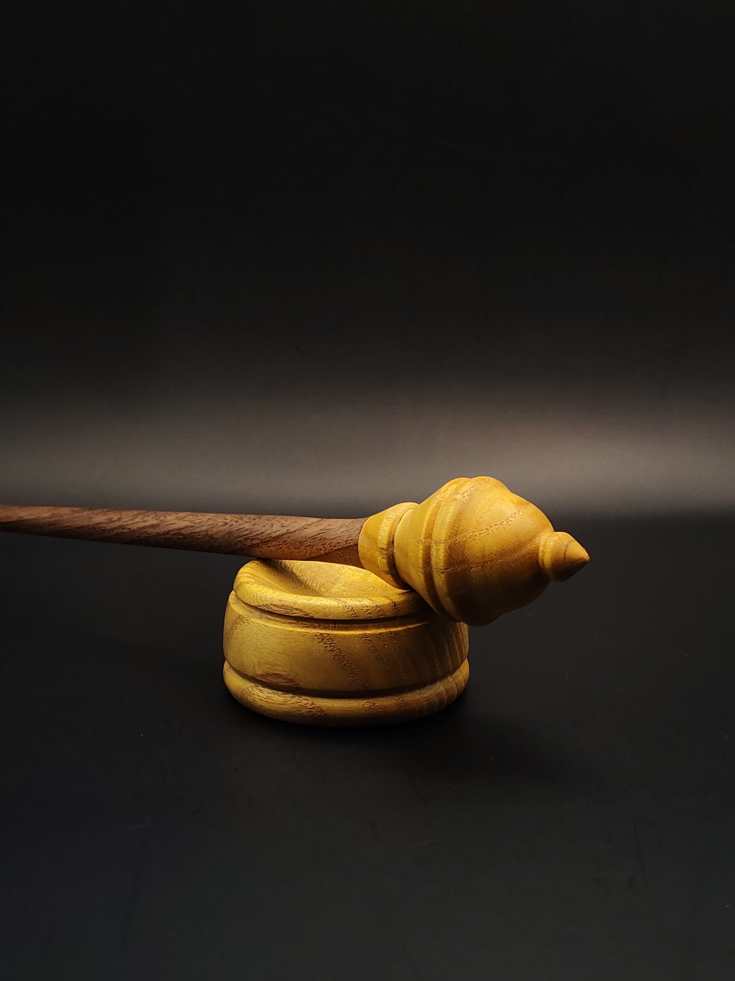 Support Spindle Set: Mulberry & Walnut (22.5 cm / 8.86 inches, 19 g / 0.67 oz) with Mulberry Support Bowl