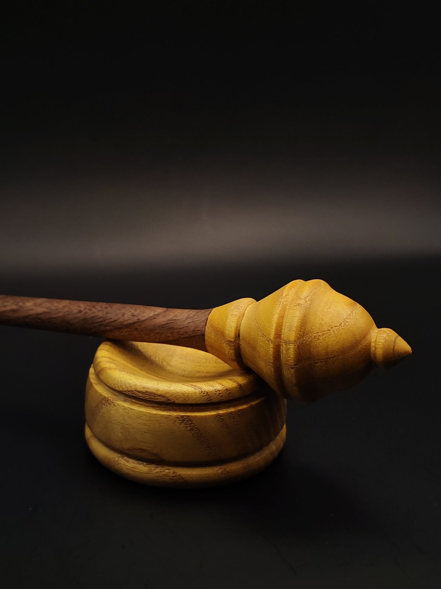 Support Spindle Set: Mulberry & Walnut (22.5 cm / 8.86 inches, 19 g / 0.67 oz) with Mulberry Support Bowl