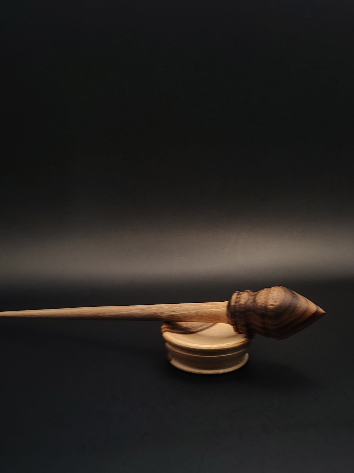 Support Spindle Set: Walnut (21.5 cm / 17 g) with Walnut Support Bowl