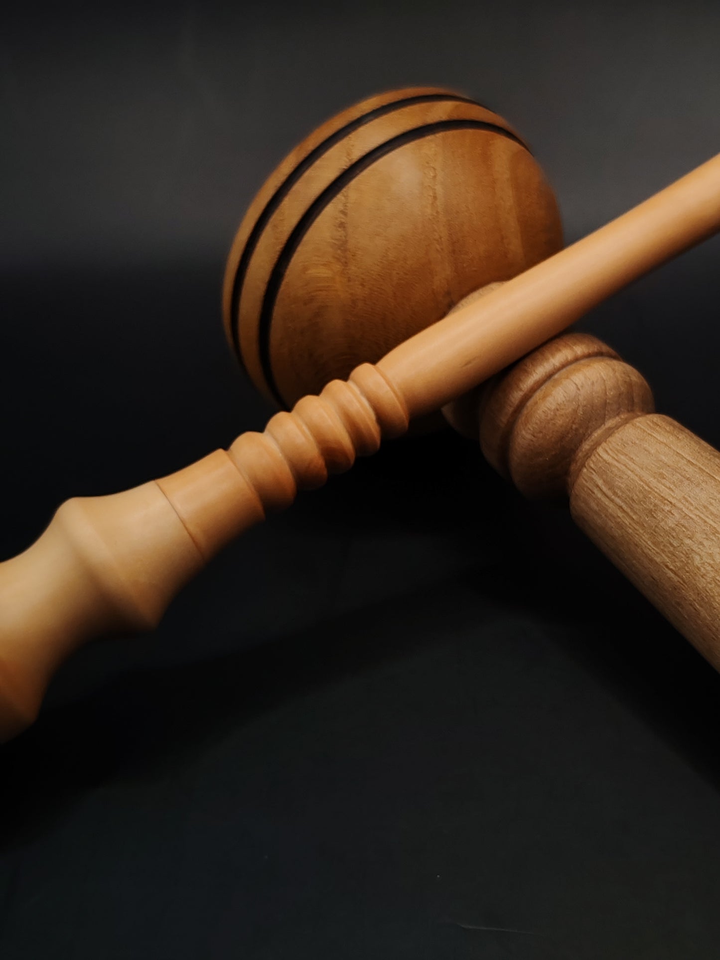 Support Spindle Set: Pear Wood (26 cm / 10.24 in, 24 g / 0.85 oz) with Mulberry & Walnut Lap Support Bowl