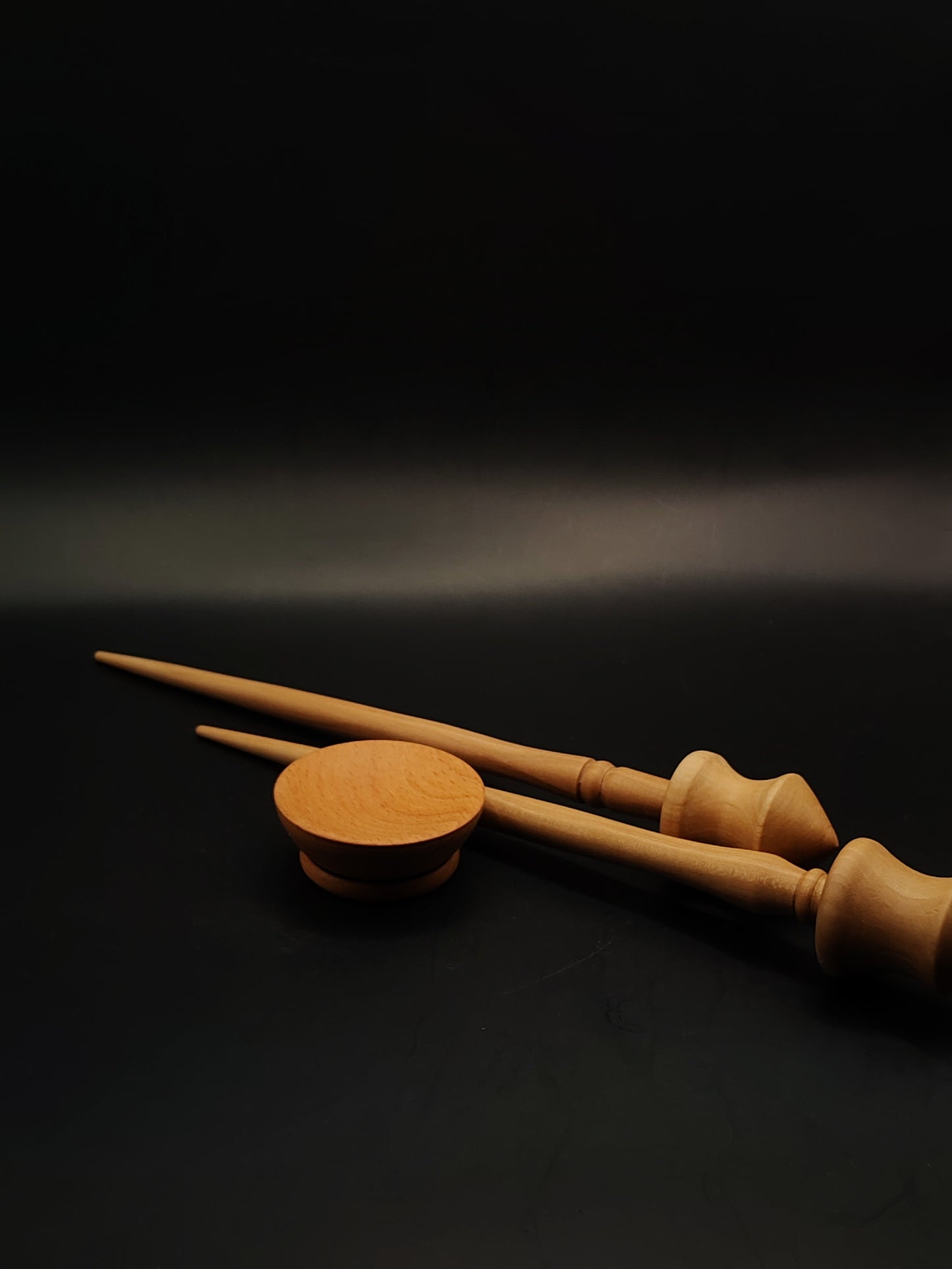 Support Spindle Set 24g 22g 25cm 25.5cm Pear Wood Beech Bowl
