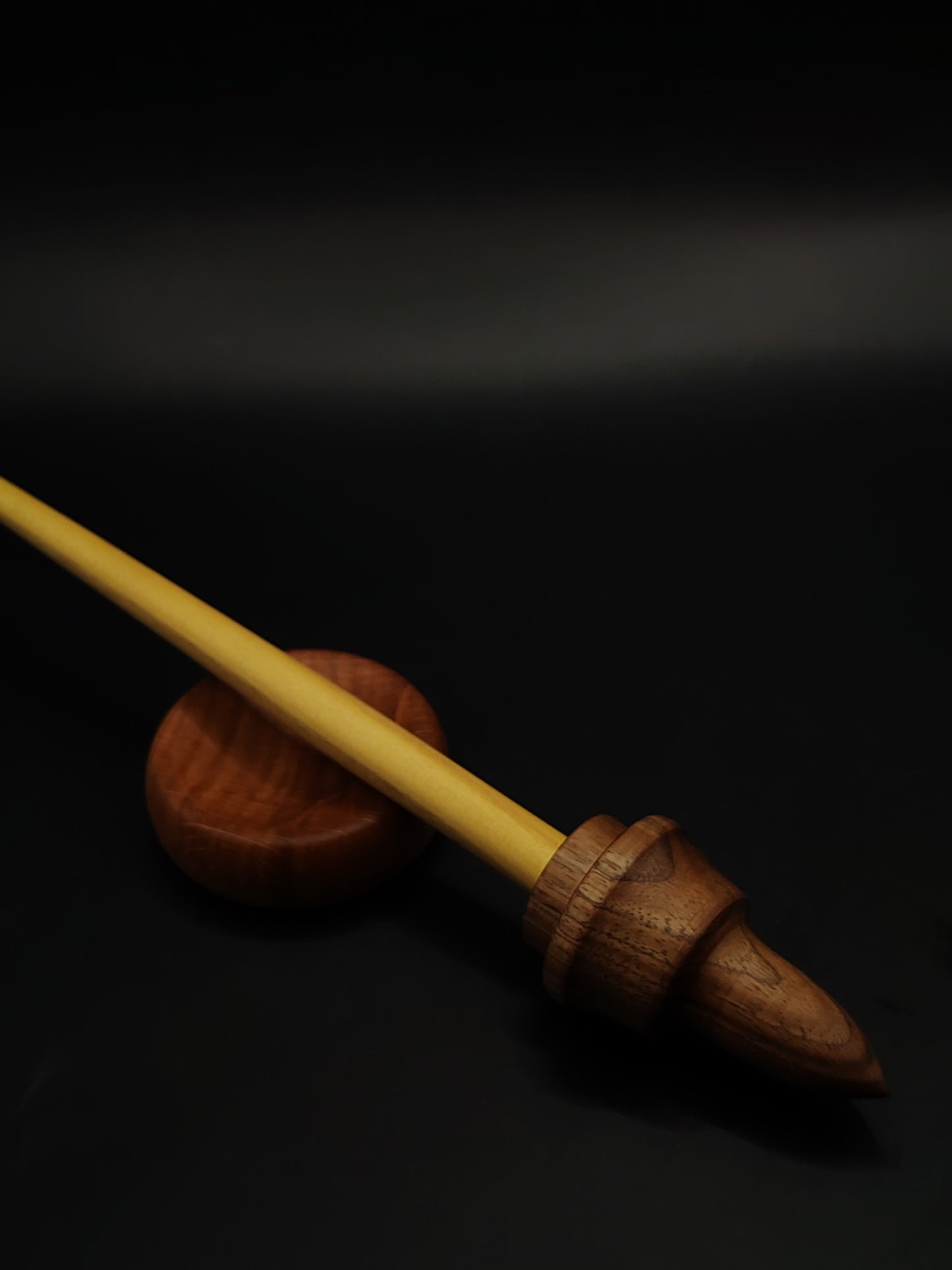 Support Spindle Set 25g 0.88oz 25cm 9.84in Mulberry Shaft Walnut Whorl Beech Bowl