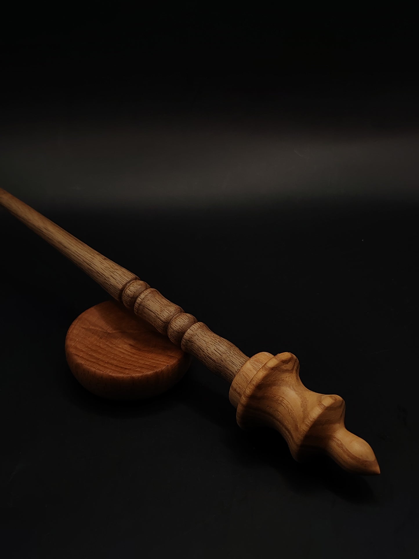 Support Spindle Set 26g 0.92oz 26cm 10.24in Walnut Shaft Ash Whorl Beech Bowl
