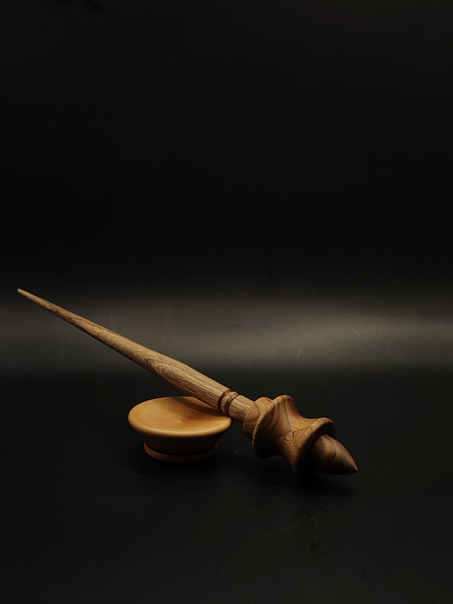 Support Spindle Set 27g 0.95oz 26cm 10.24in Walnut Wood Pear Bowl