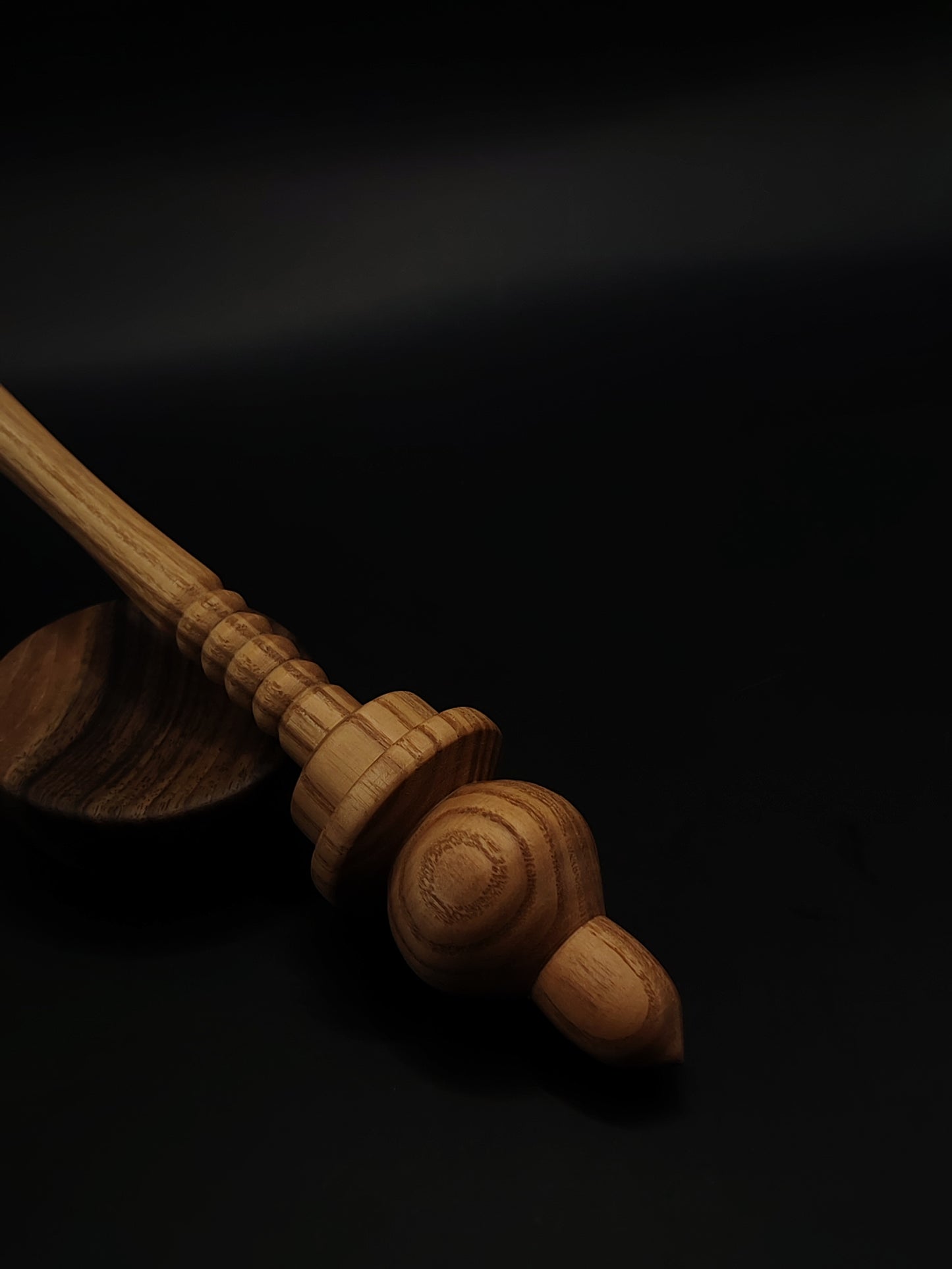 Support Spindle Set 32g 1.13oz 26cm 10.24in Caucasian Chestnut Walnut Bowl