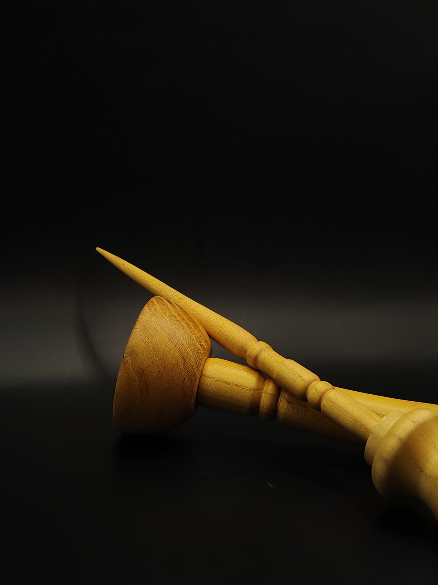 Support Spindle Set 33g 1.16oz 26cm 10.24in Mulberry Wood Mulberry Bowl