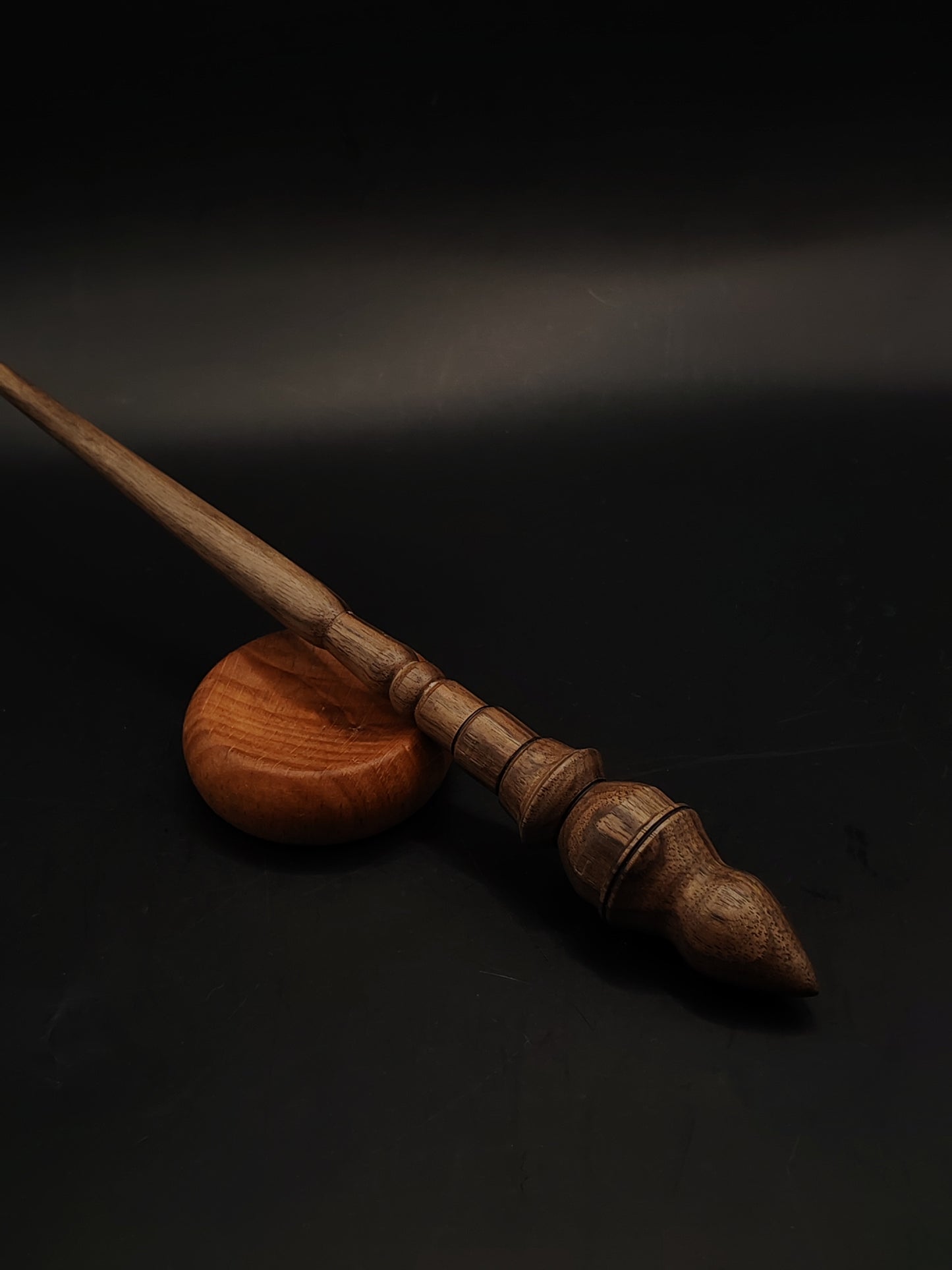Support Spindle Set 19g 0.67oz 25.5cm 10.04in Walnut Wood Beech Bowl