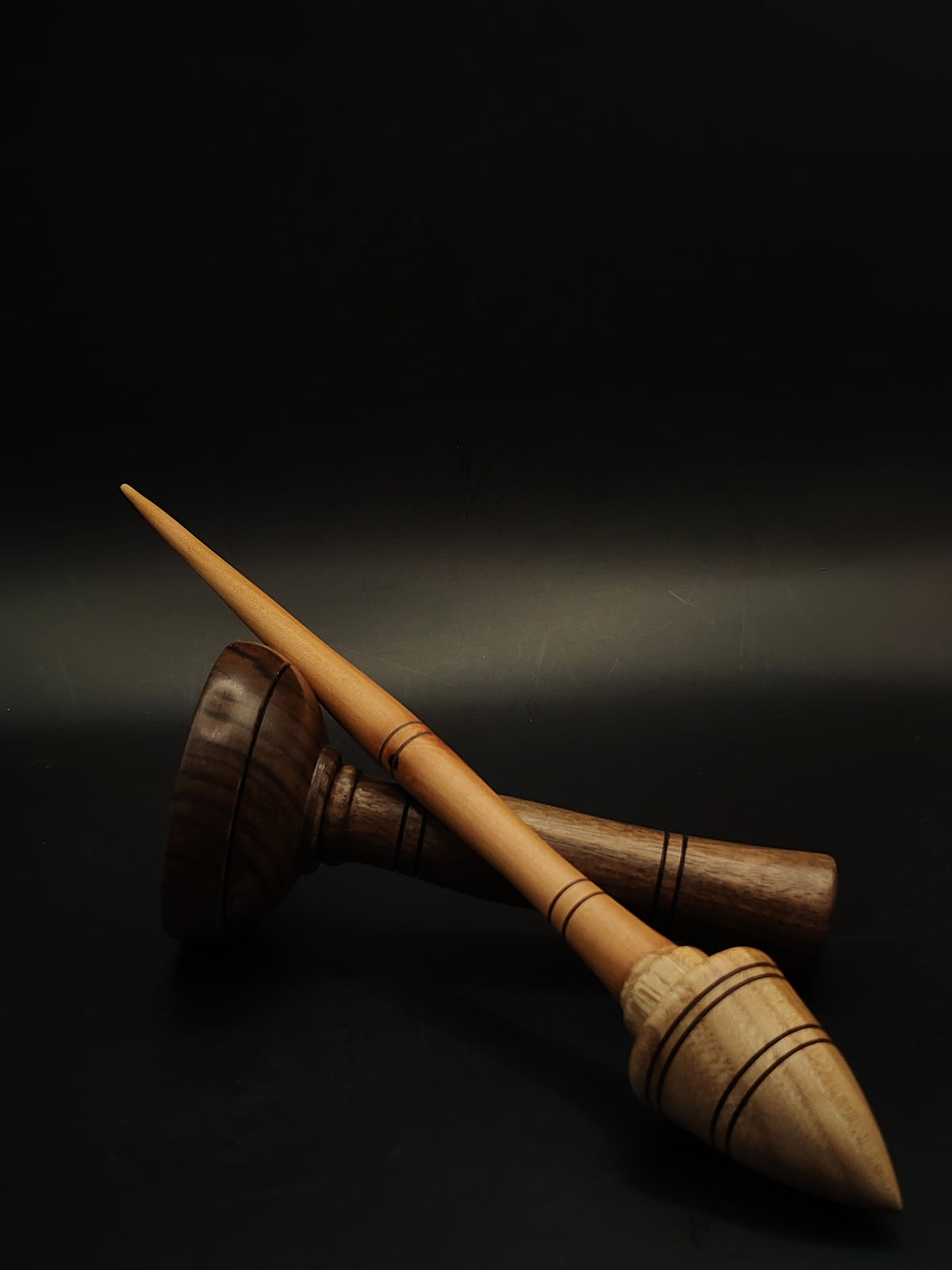 Pear and Chestnut Support Spindle Set – 29g