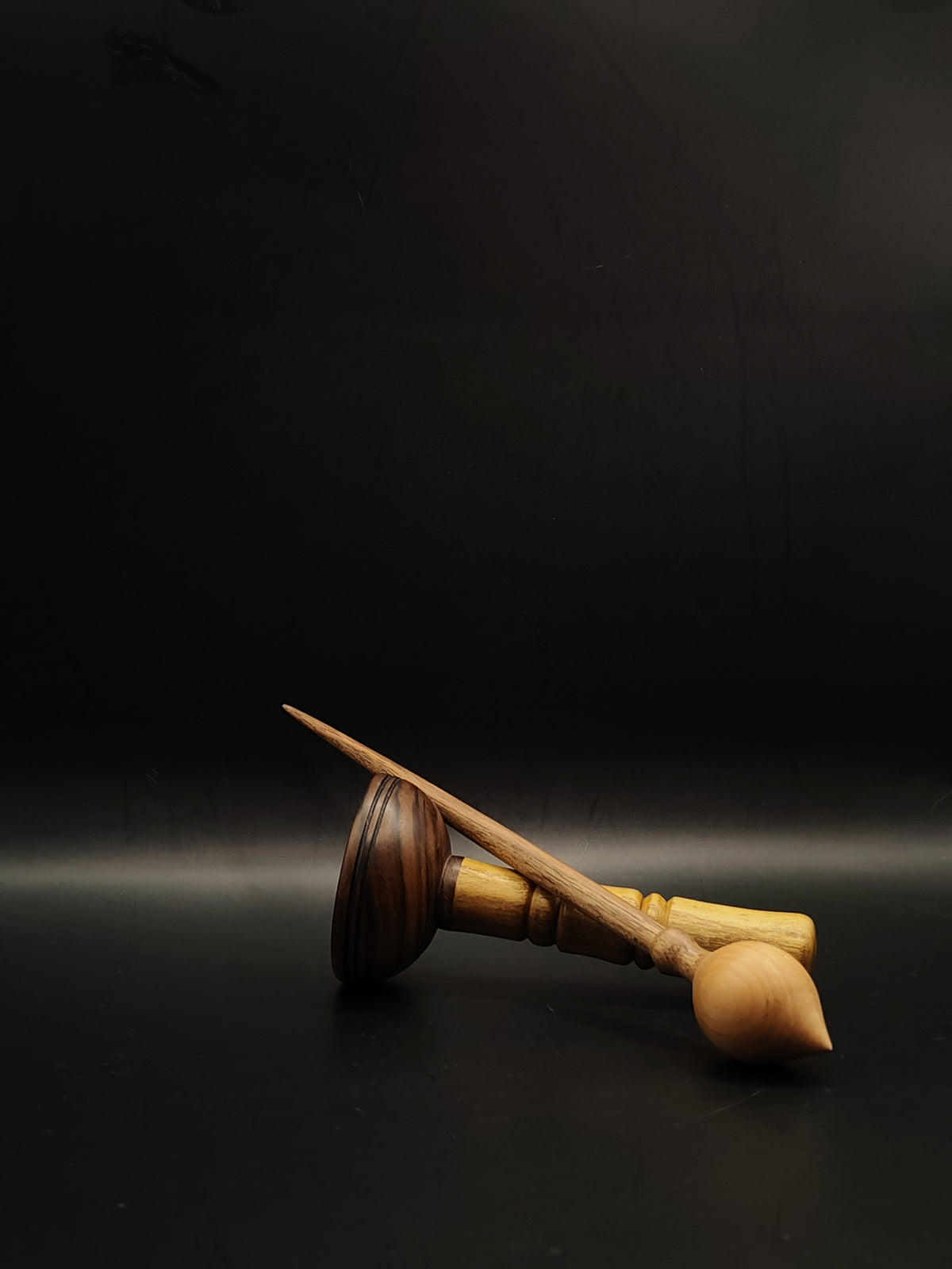Walnut and Pear Support Spindle Set – 17g
