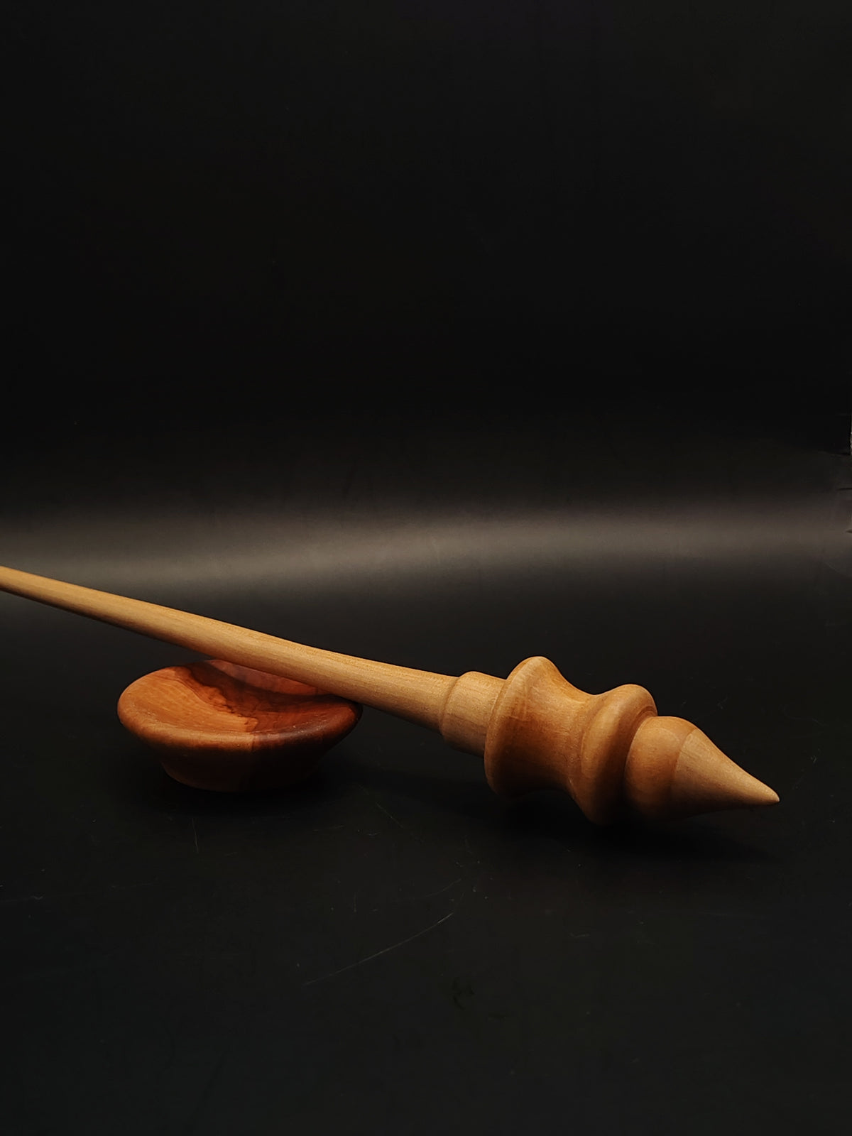 Pear Support Spindle Set with Plum Bowl – 18g / 0.63 oz