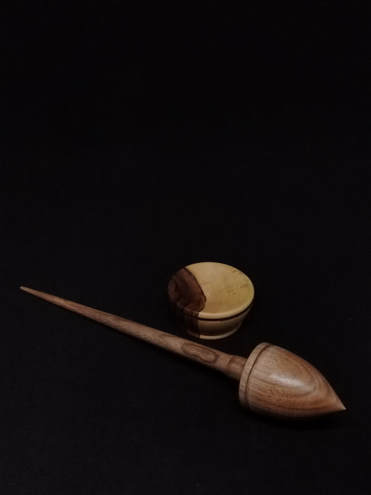 Handmade support spindle