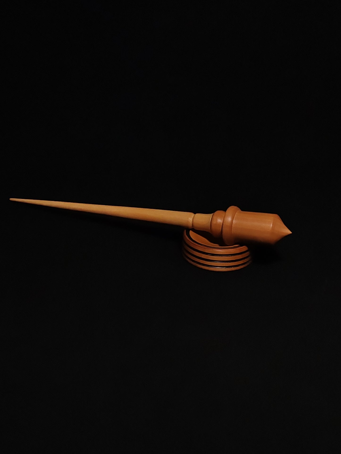 Support Spindle Set: Sycamore Shaft & Pear Whorl (26 cm / 10.24 inches, 24 g / 0.85 oz)