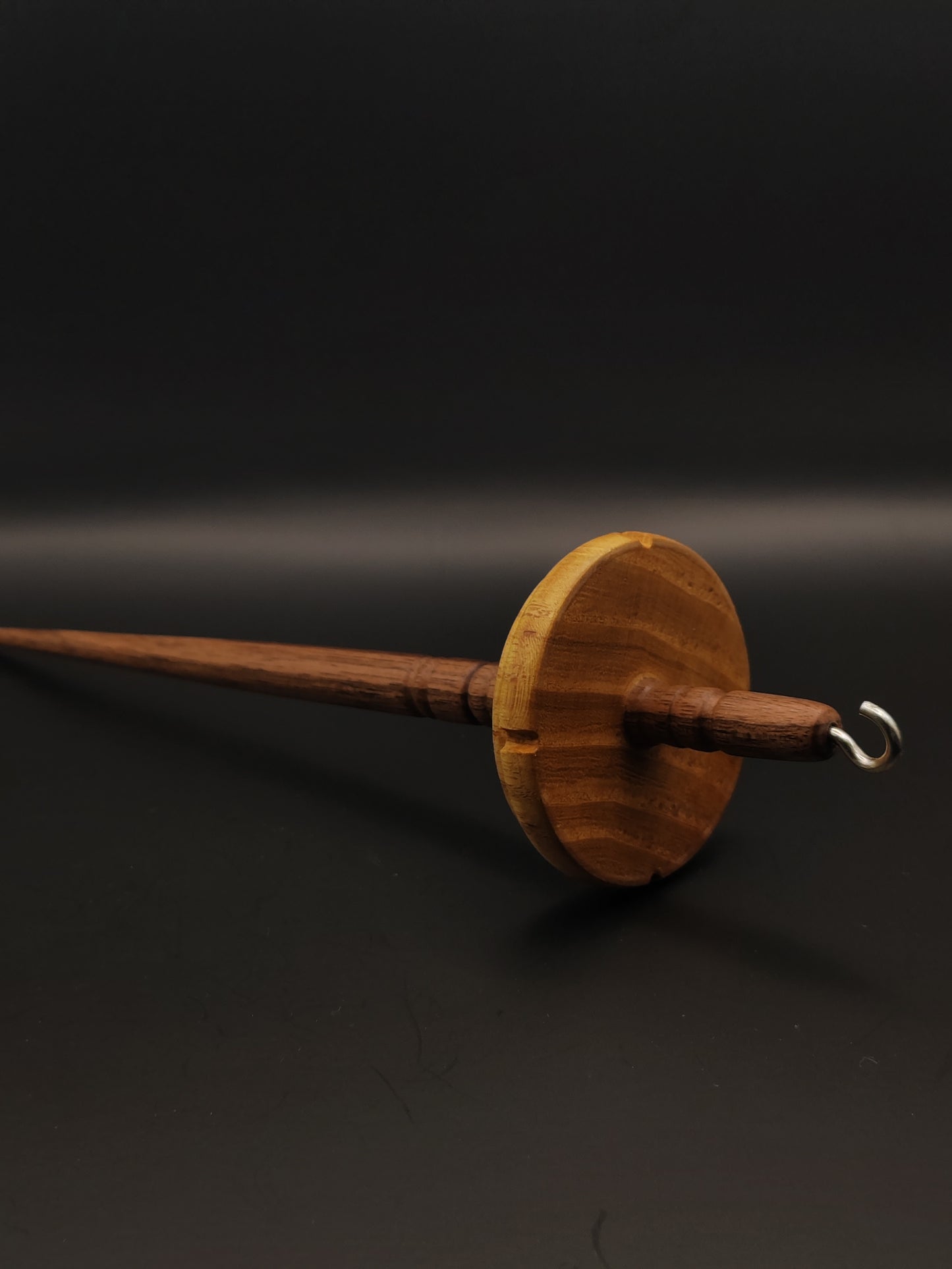 Walnut and Mulberry Drop Spindle