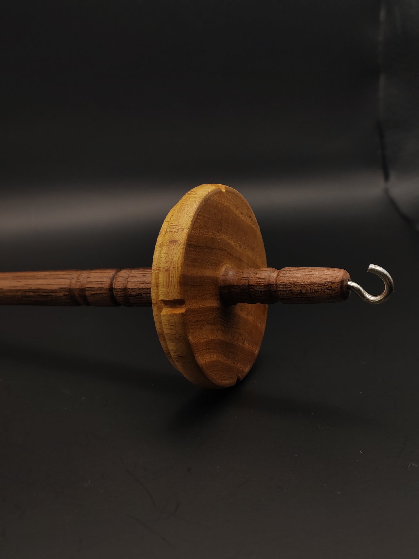 Walnut and Mulberry Drop Spindle