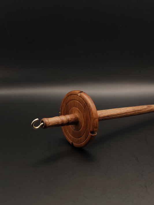 Walnut Drop Spindle: Elegant Walnut Wood (27 cm / 10.63 inches, 28 g / 0.99 oz)