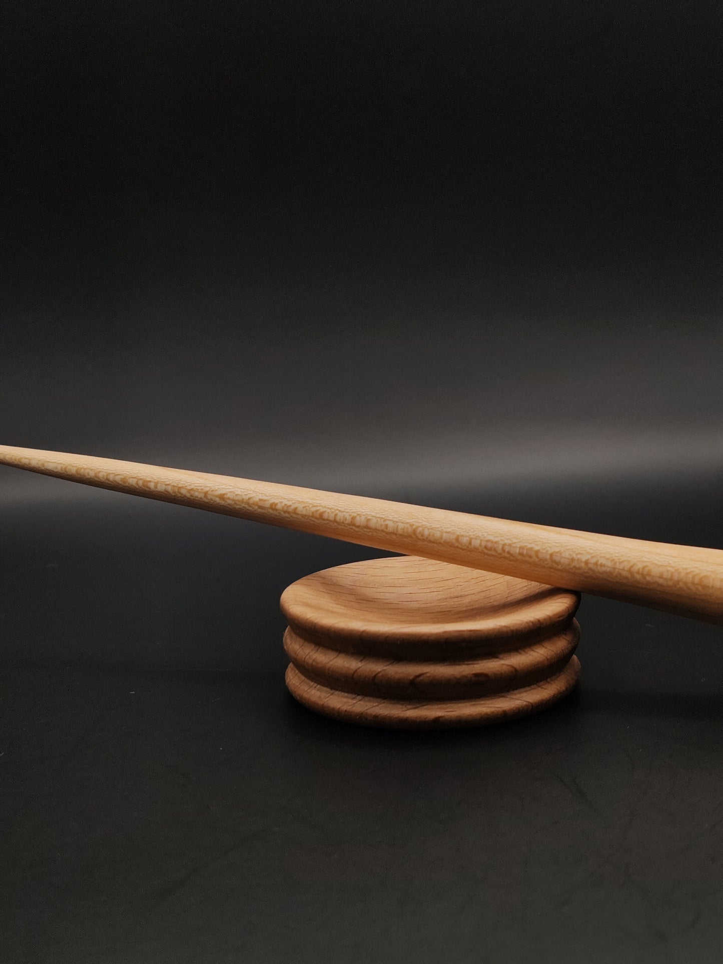 Support Spindle Set: Oak and Beech (22 cm / 8.66 inches, 21 g / 0.74 oz) with Beech Support Bowl