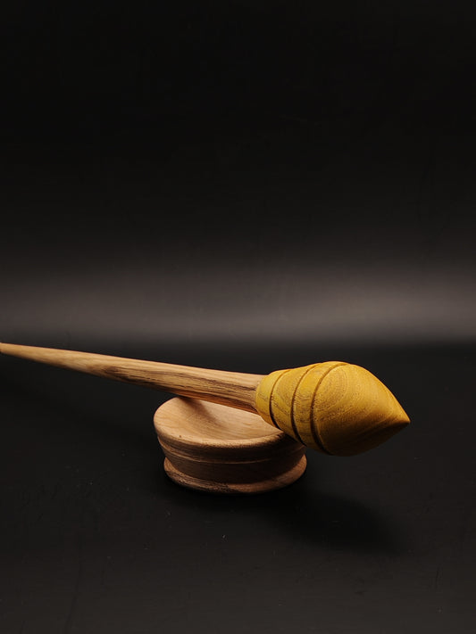 Chestnut & Mulberry Support Spindle with Walnut Bowl