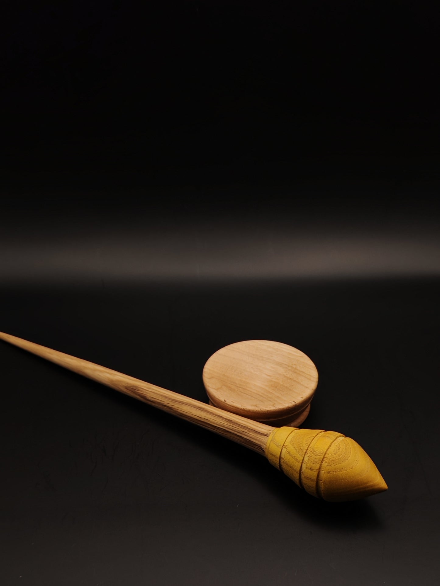 Chestnut & Mulberry Support Spindle with Walnut Bowl