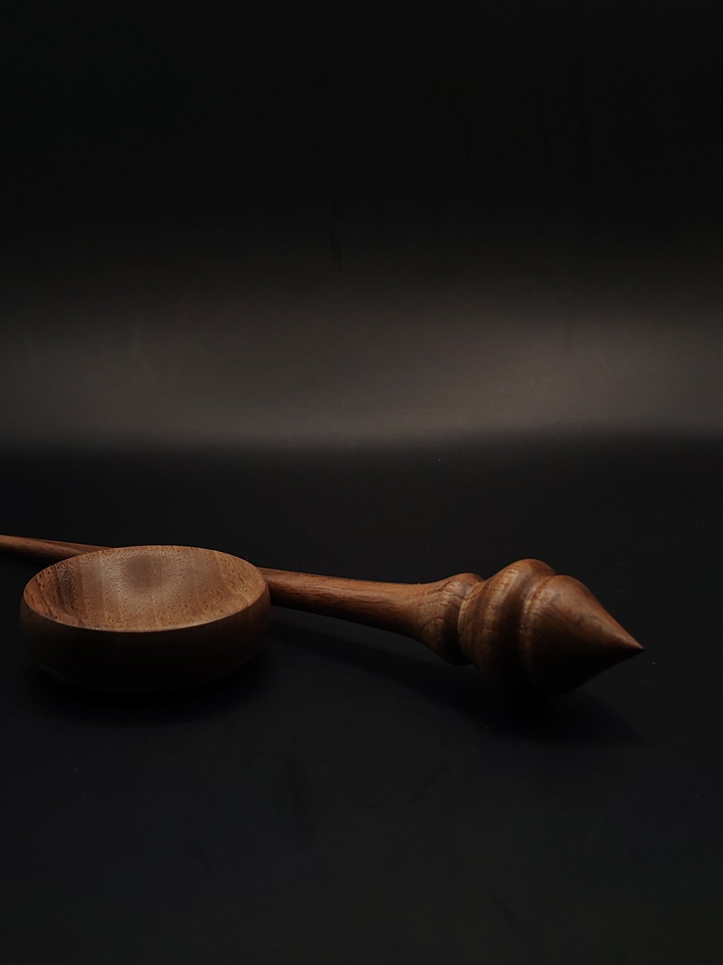 Support Spindle Set: Walnut (23.5 cm / 9.25 in, 18 g / 0.63 oz) with Walnut Support Bowl