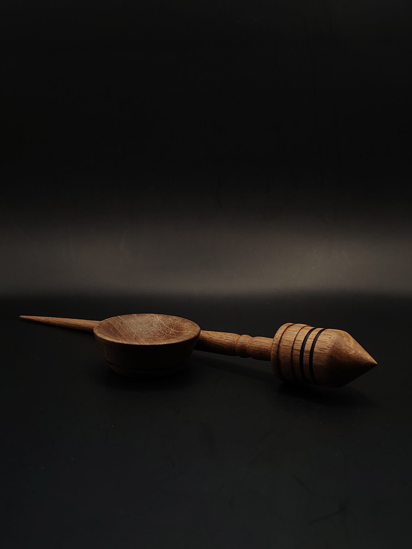 Support Spindle Set: Walnut (26 cm / 10.24 in, 25 g / 0.88 oz) with Walnut Support Bowl