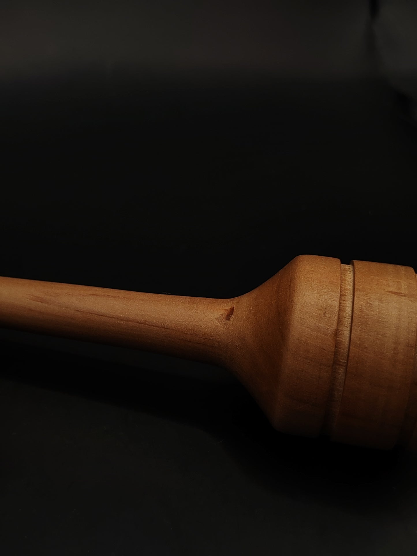 Support Spindle – Red Wood, 27 cm / 10.6″, 35 g + Red Bowl