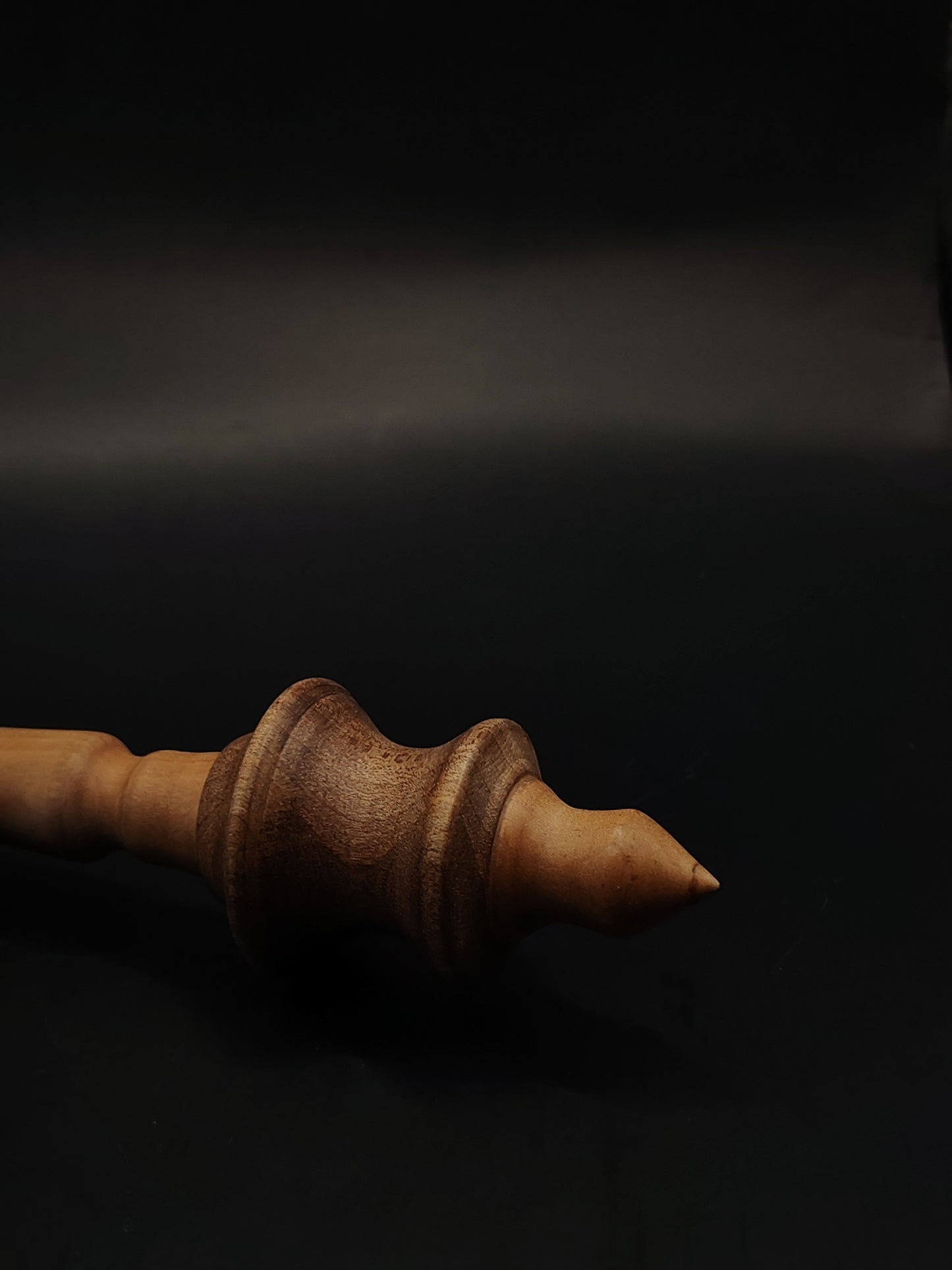 Support Spindle Set 21g Yarn Spinning Tool Pear Shaft Walnut Whorl Walnut Bowl
