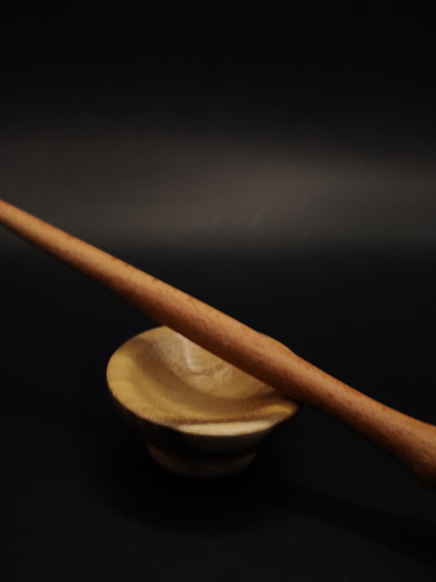 Support Spindle Set 21g Yarn Spinning Tool Beech Shaft Pear Whorl Acacia Bowl