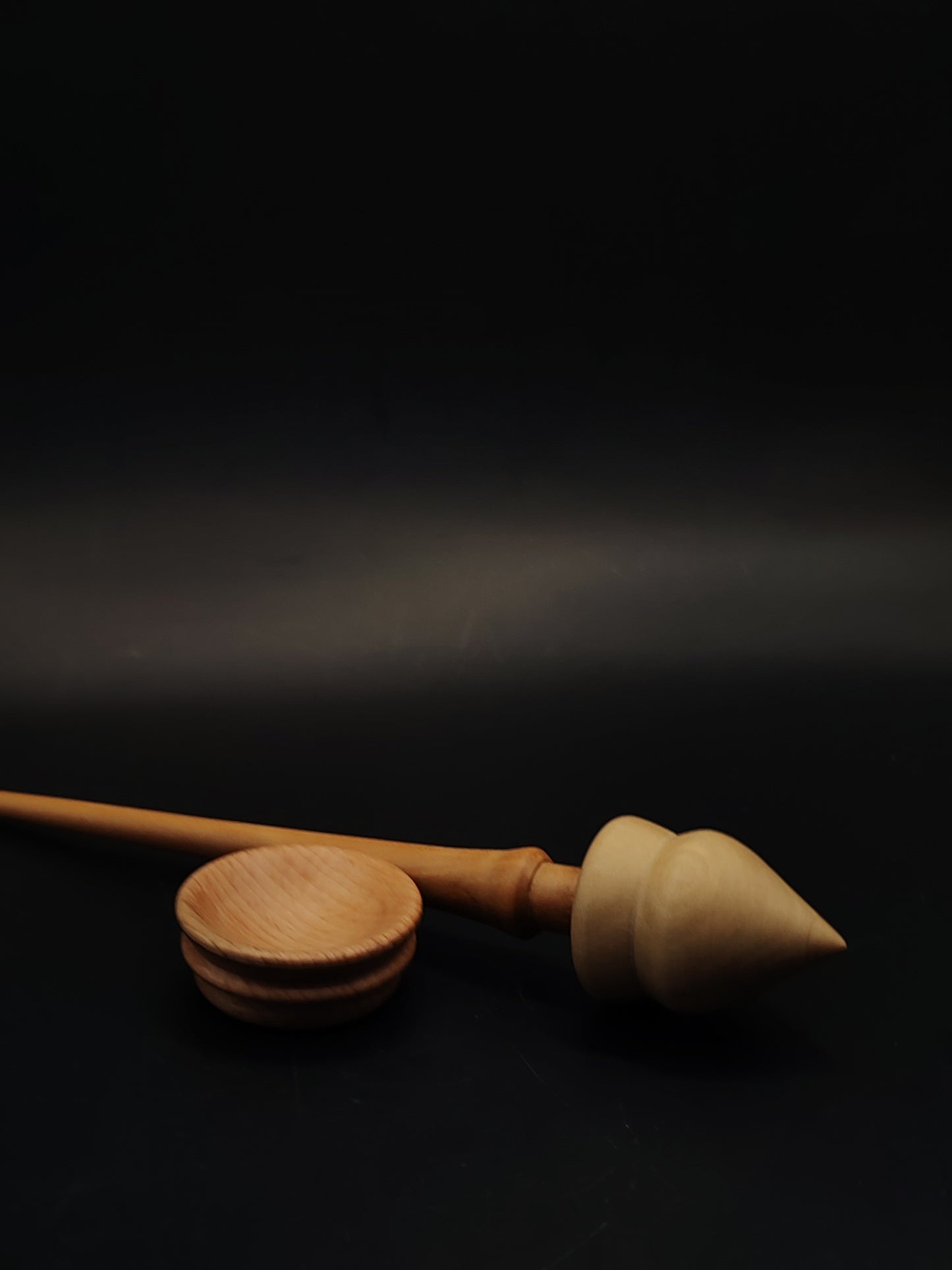 Support Spindle Set 21g Yarn Spinning Tool Pear Shaft Apple Whorl Beech Bowl