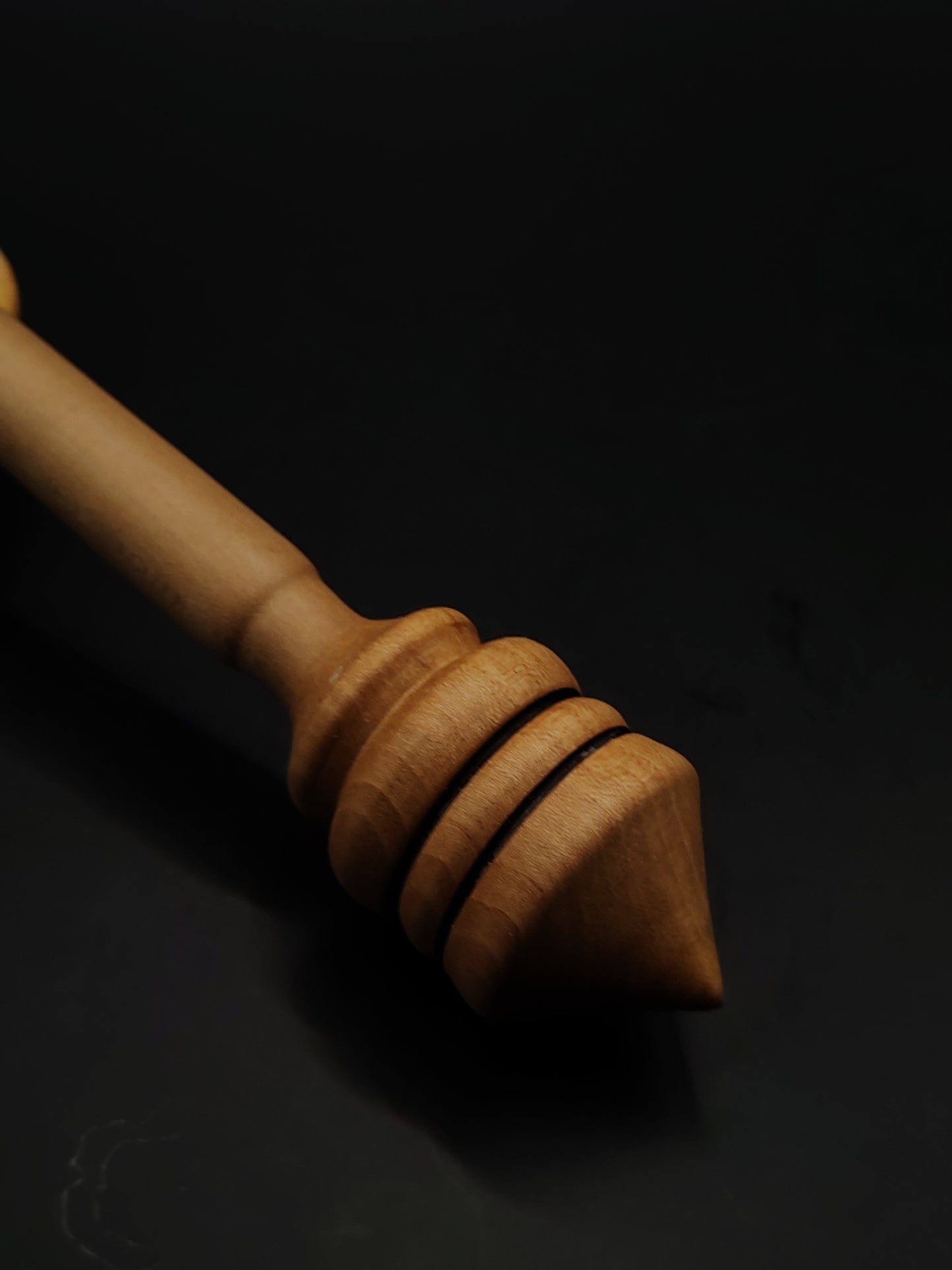 Support Spindle Set 23g Yarn Spinning Tool Apple Shaft Chestnut Whorl Mulberry Bowl