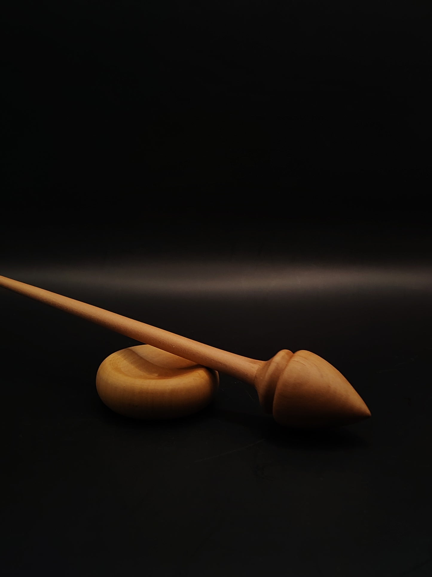 Support Spindle Set 20g Pear Wood Yarn Spinning Tool with Pear Bowl