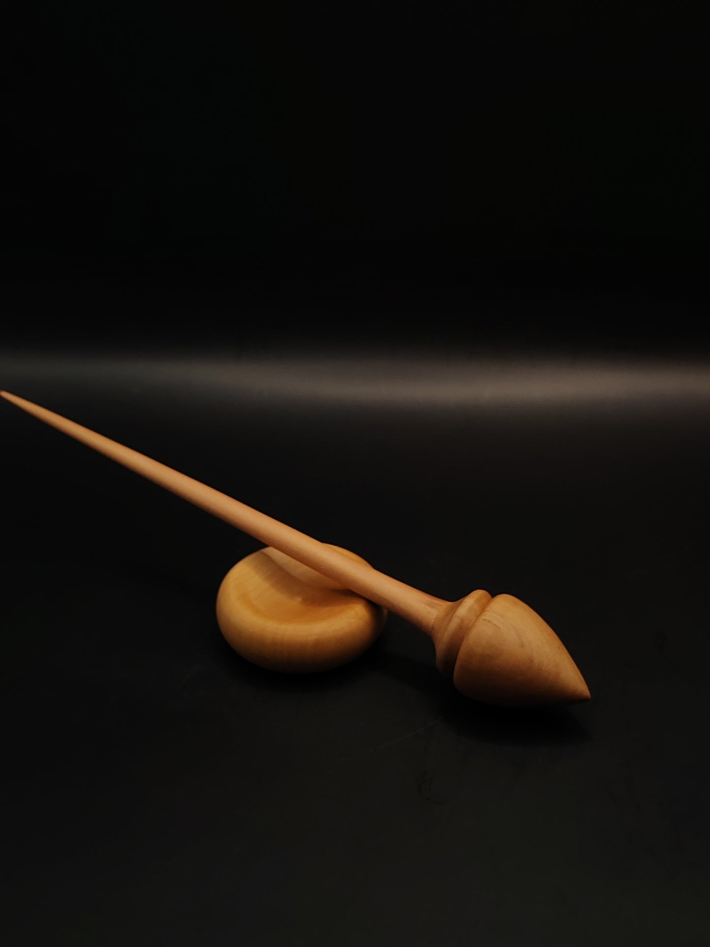 Support Spindle Set 20g Pear Wood Yarn Spinning Tool with Pear Bowl
