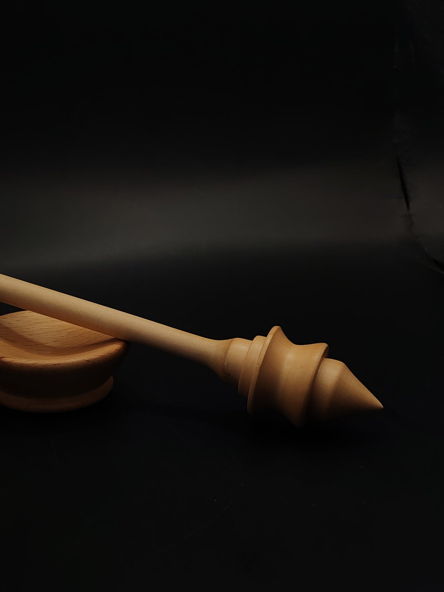 Support Spindle Set 18g 0.63oz 27cm 10.63in Apple Wood Beech Bowl