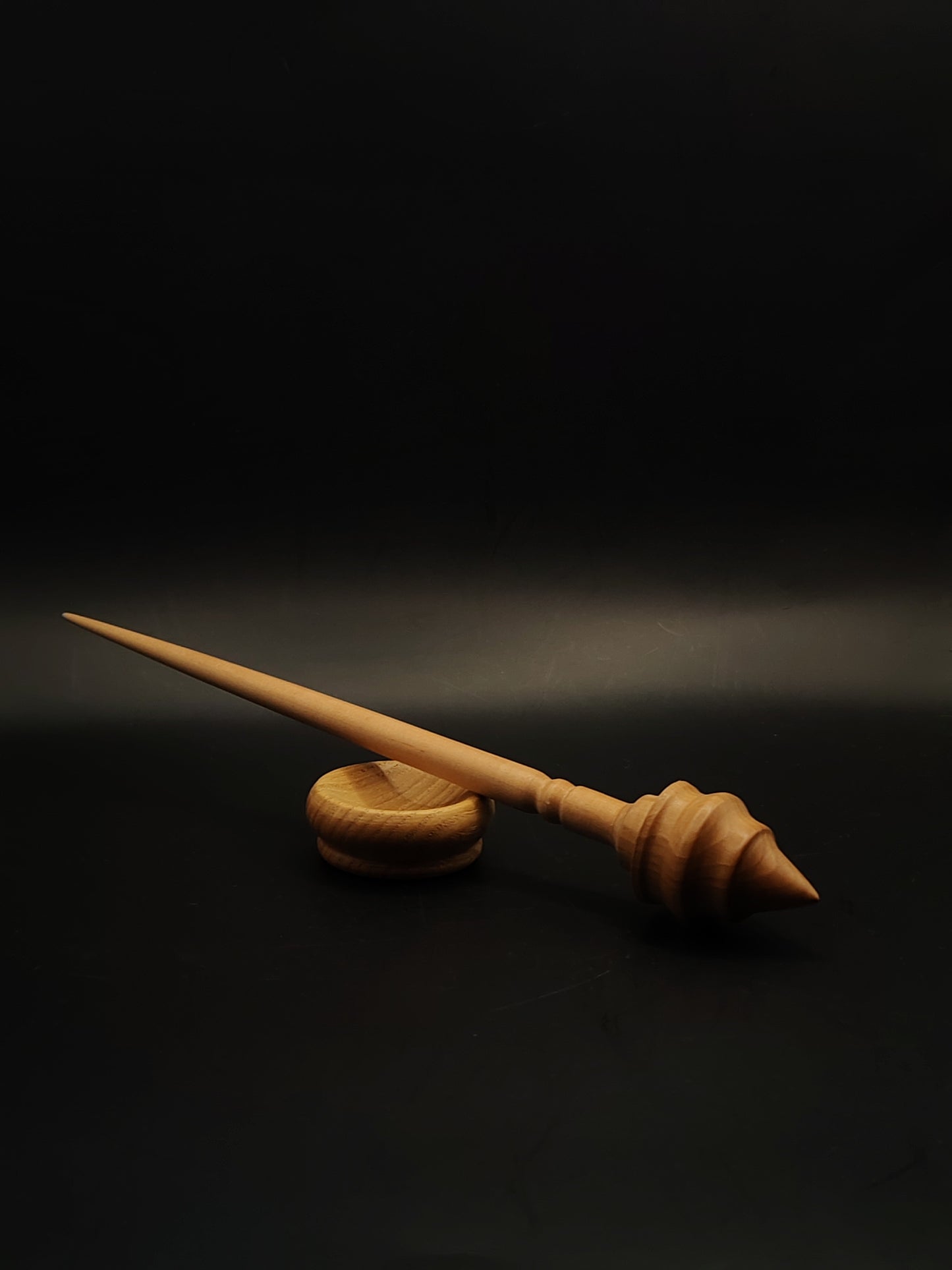 Support Spindle Set 25g 0.88oz 26.5cm 10.43in Pear Wood Oak Bowl