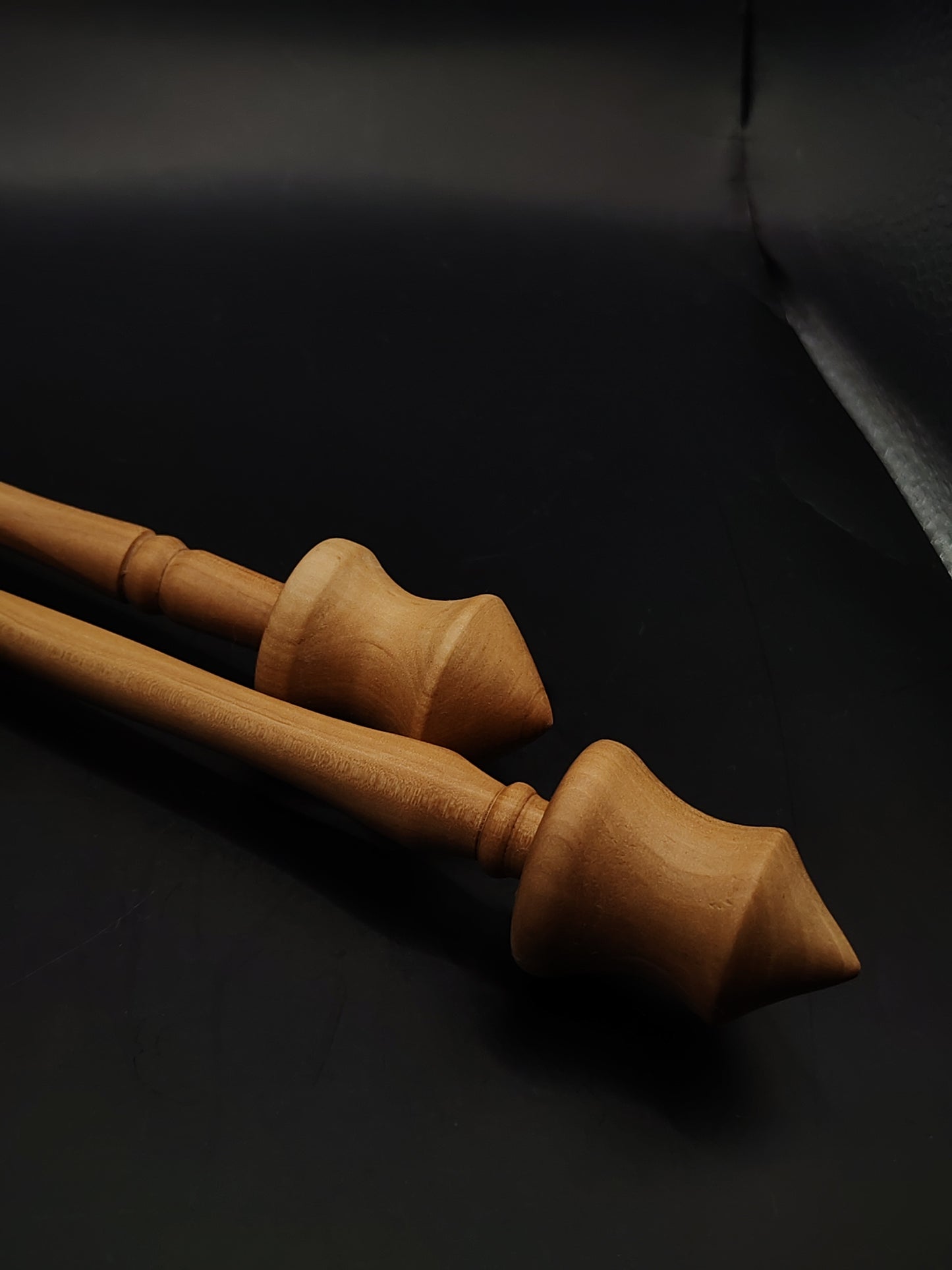 Support Spindle Set 24g 22g 25cm 25.5cm Pear Wood Beech Bowl