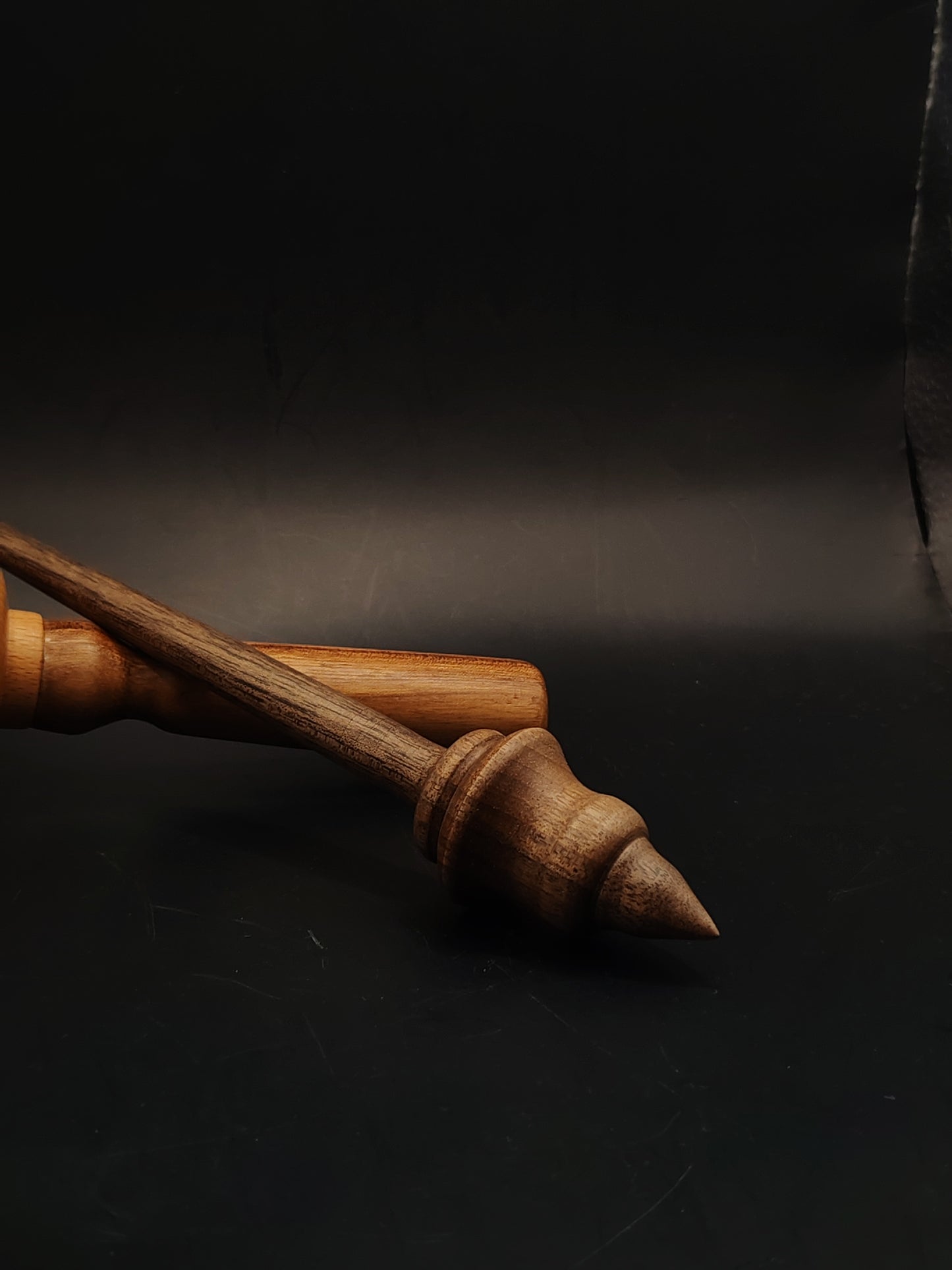 Support Spindle Set 21g 0.74oz 24.5cm 9.65in Walnut Wood Walnut Beech Bowl