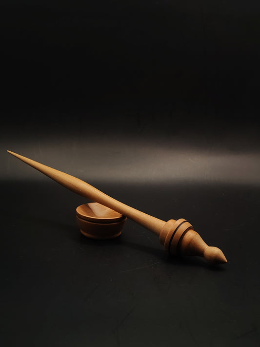 Support Spindle Set 15g 0.53oz 23.5cm 9.25in Pear Wood Pear Bowl