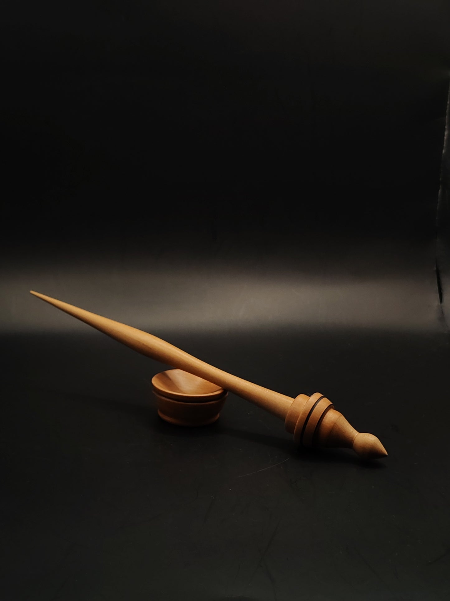 Support Spindle Set 15g 0.53oz 23.5cm 9.25in Pear Wood Pear Bowl