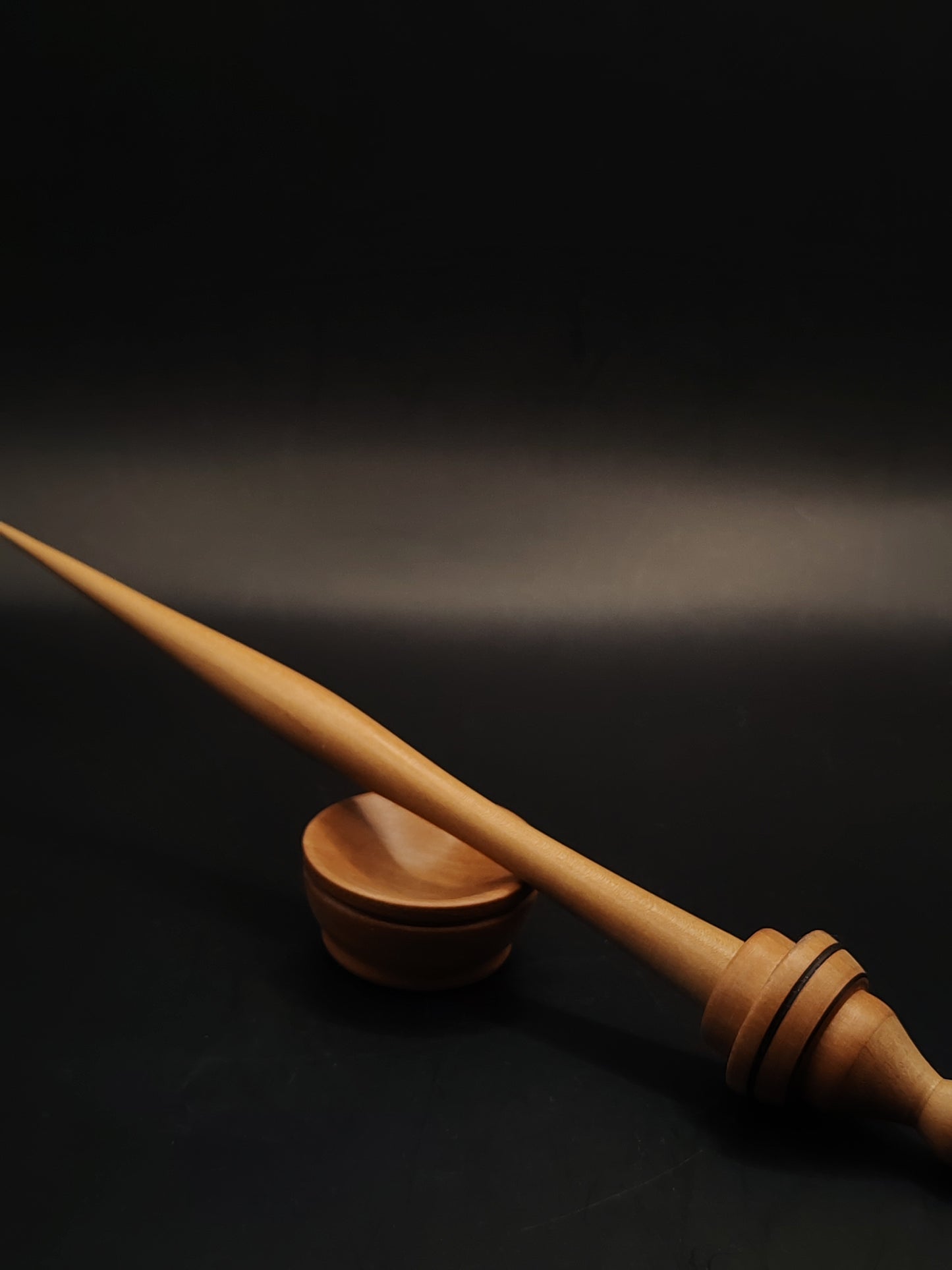 Support Spindle Set 15g 0.53oz 23.5cm 9.25in Pear Wood Pear Bowl