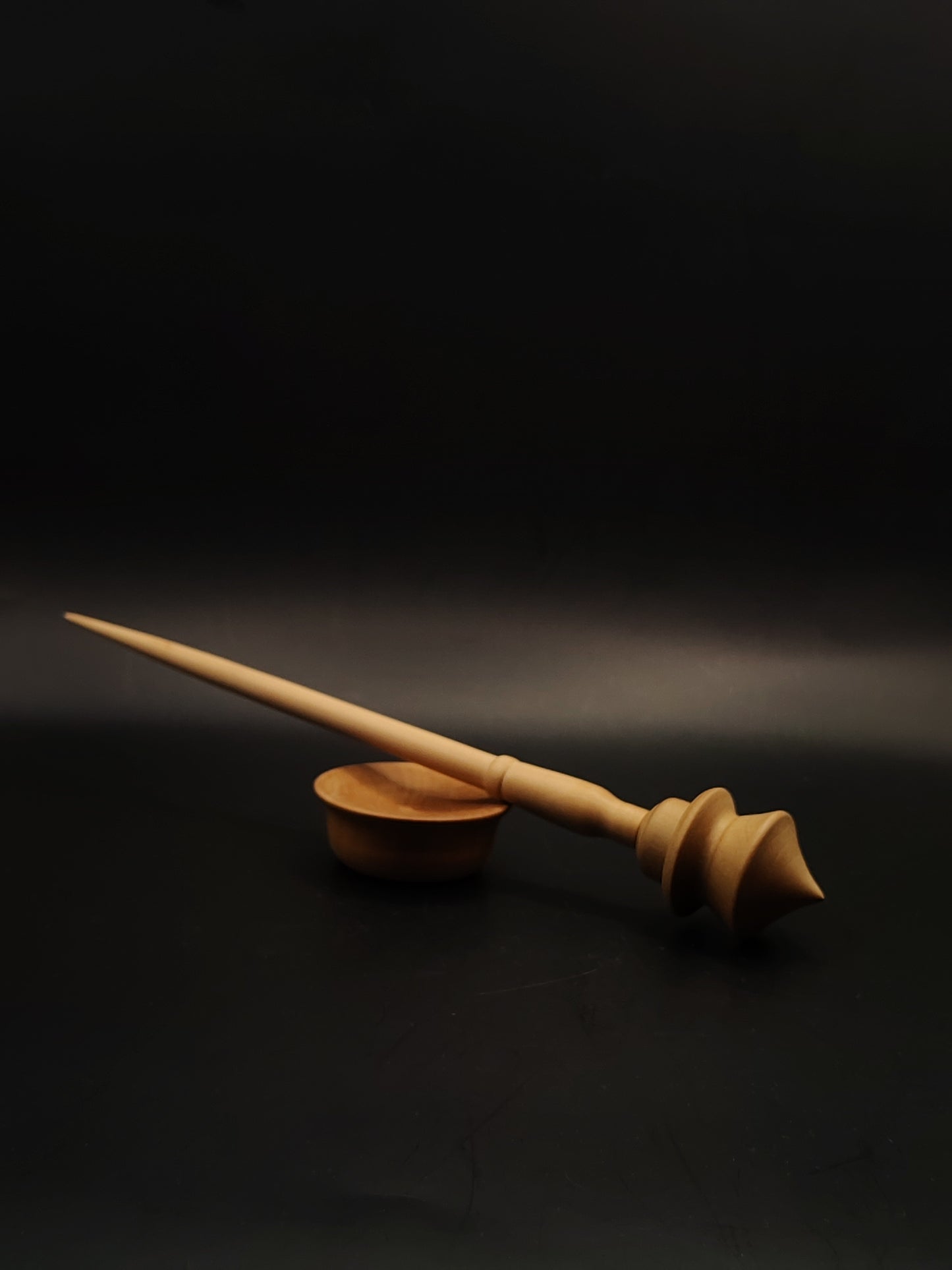 Support Spindle Set 26g 0.92oz 26.5cm 10.43in Apple Shaft Pear Whorl Pear Bowl