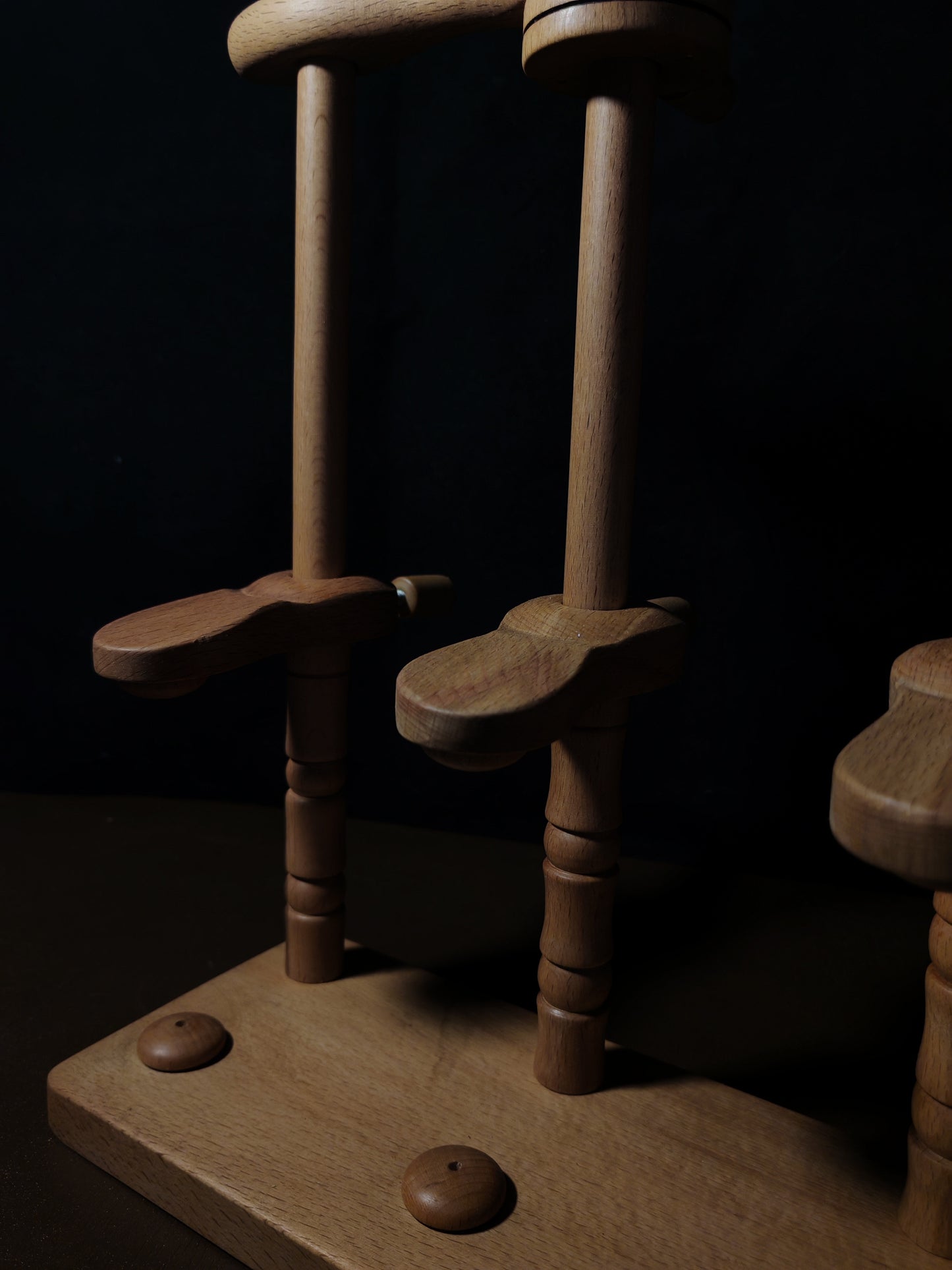 Lazy Anna Lazy Kate 3 Support Spindle Plying Tool Beech Wood
