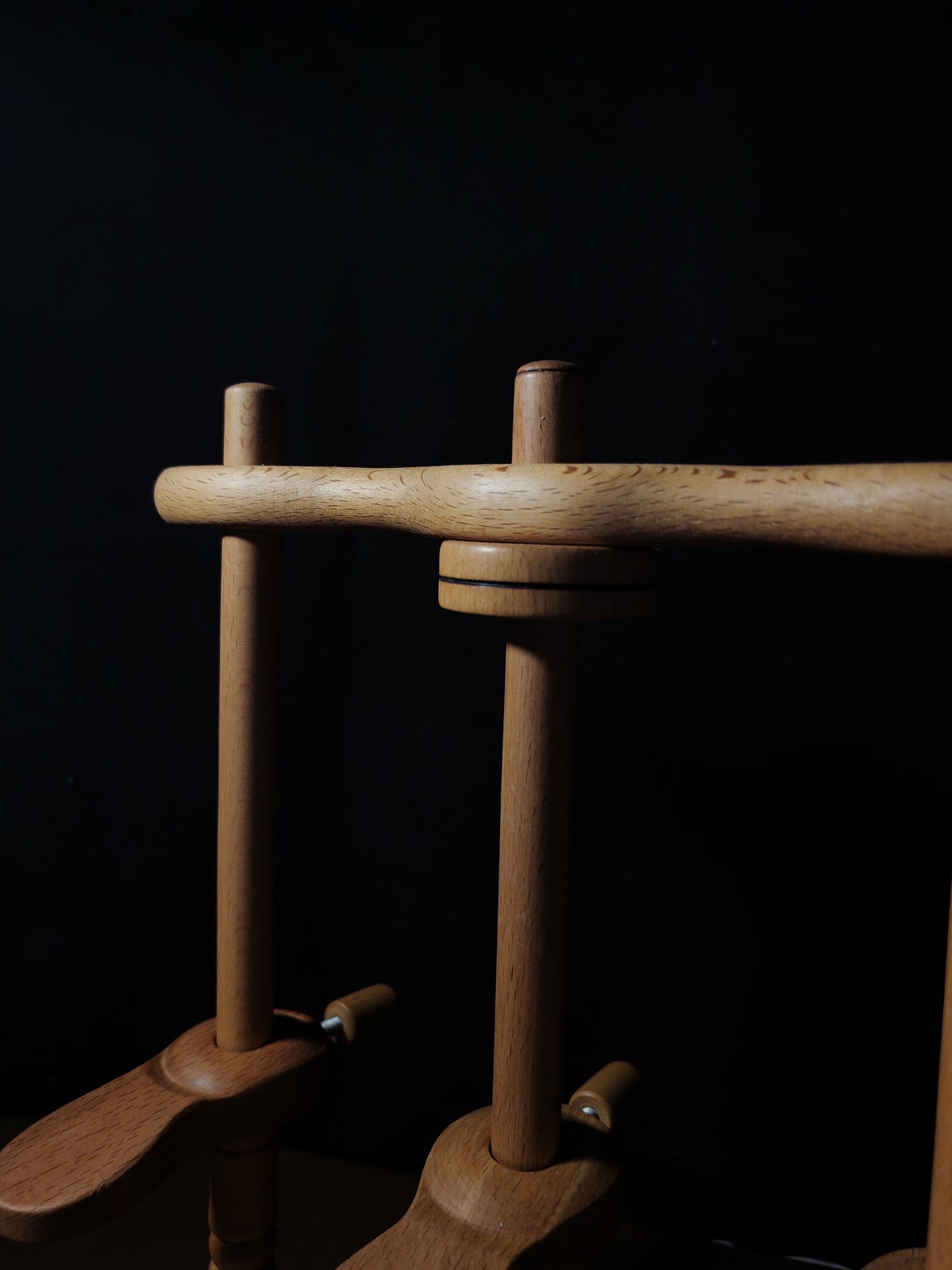 Lazy Anna Lazy Kate 3 Support Spindle Plying Tool Beech Wood
