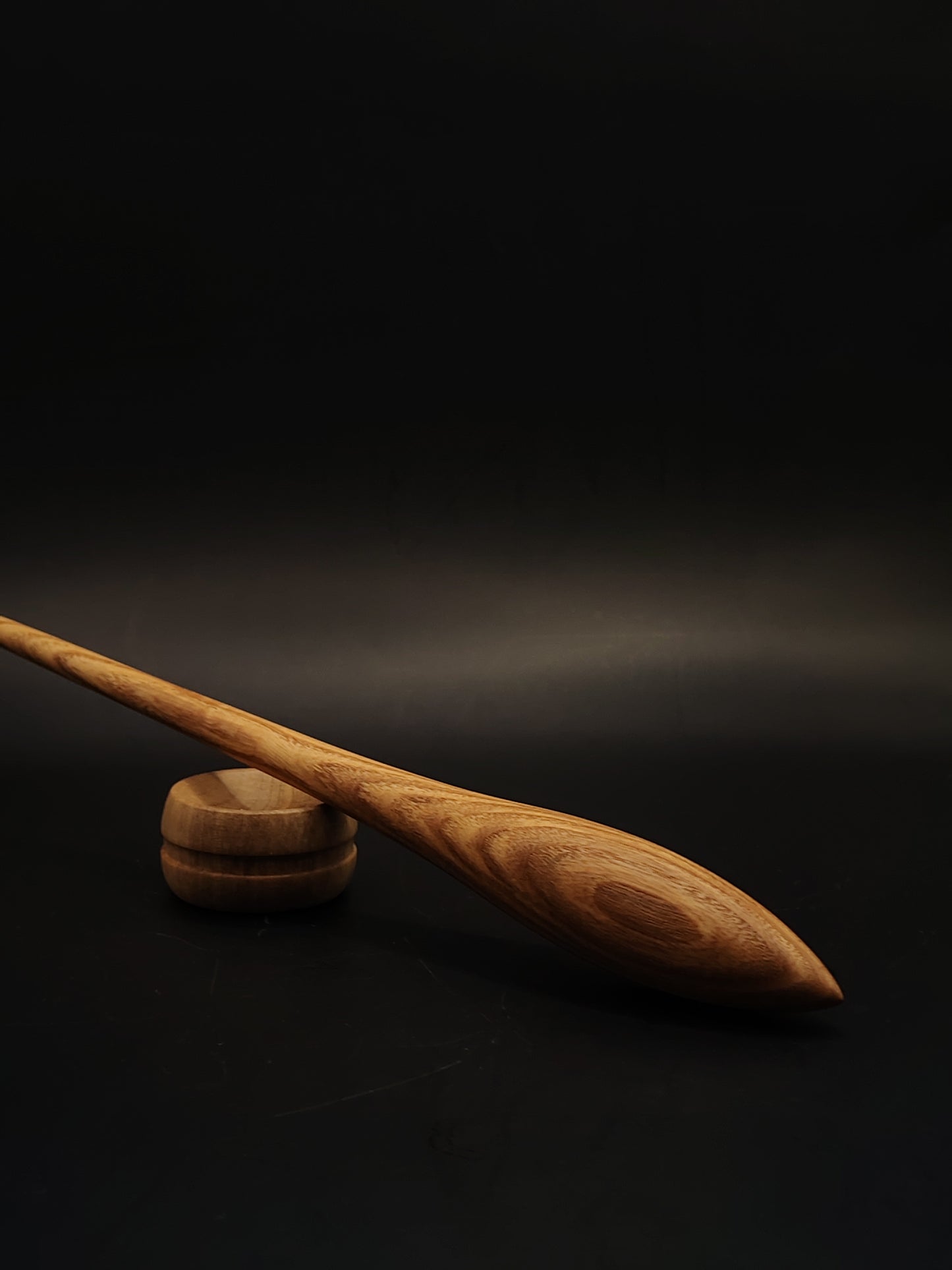 Support Spindle Set 26g 0.92oz 25.5cm 10.04in Ash Wood Grey Walnut Bowl