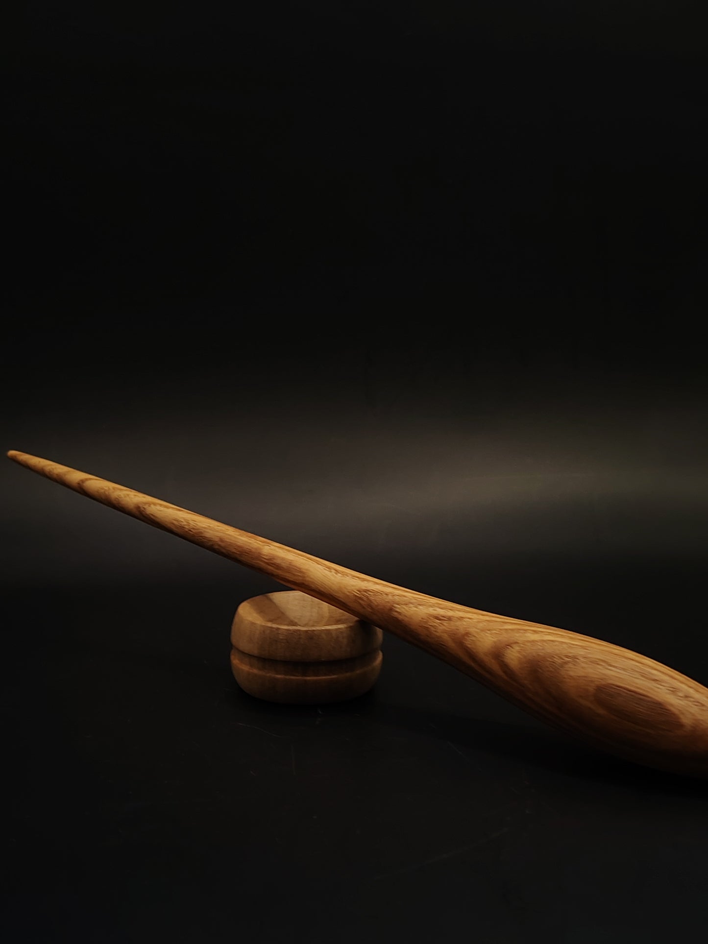 Support Spindle Set 26g 0.92oz 25.5cm 10.04in Ash Wood Grey Walnut Bowl