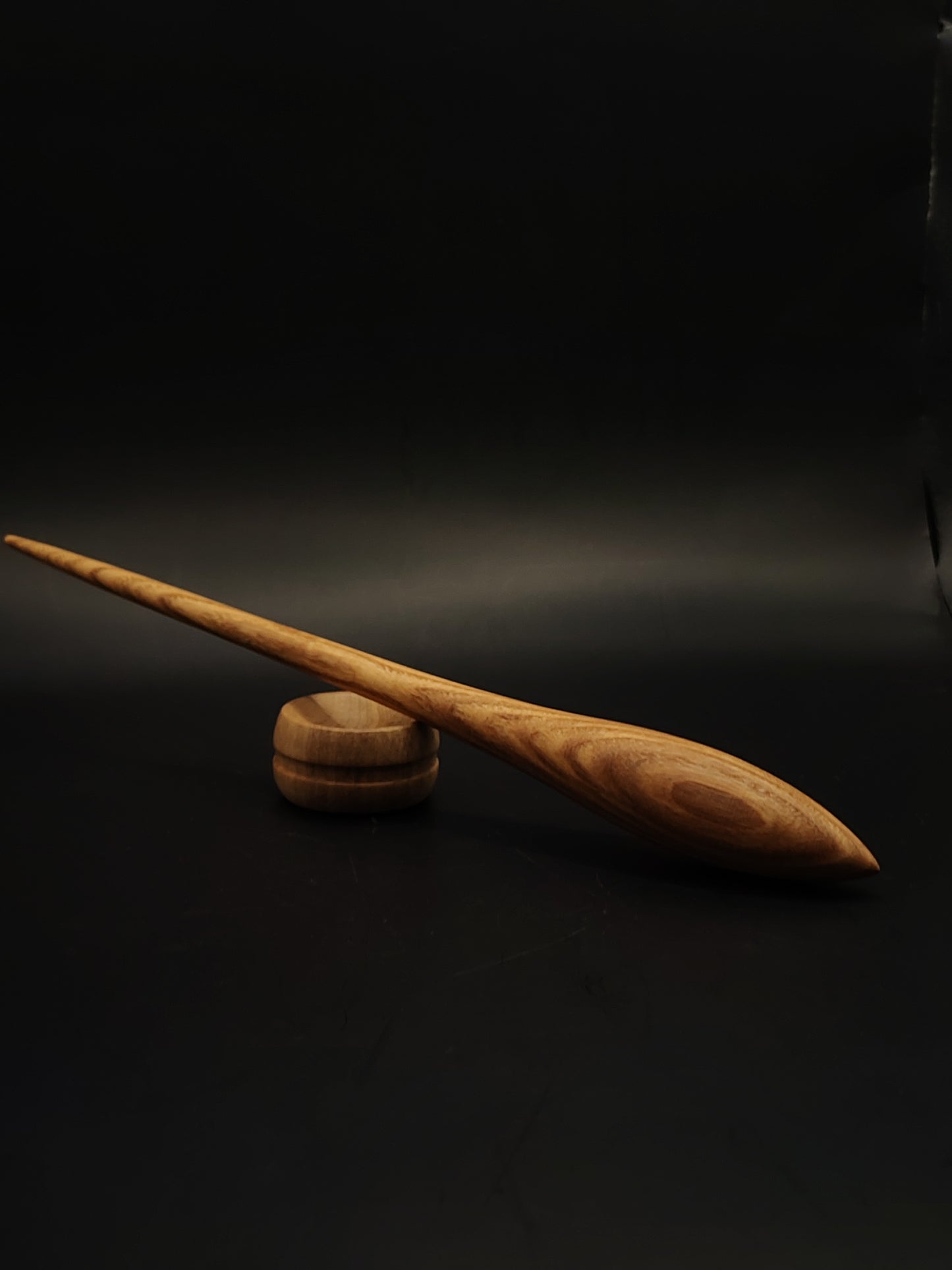Support Spindle Set 26g 0.92oz 25.5cm 10.04in Ash Wood Grey Walnut Bowl