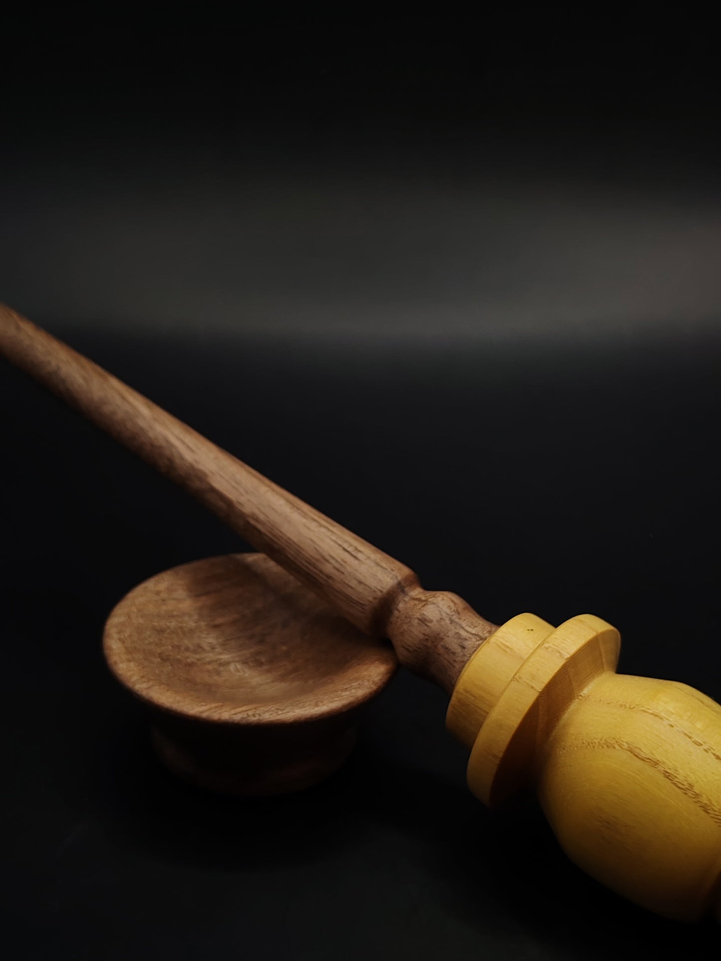 Support Spindle Set 38g 1.34oz 26.5cm 10.43in Walnut Shaft Mulberry Whorl Walnut Bowl